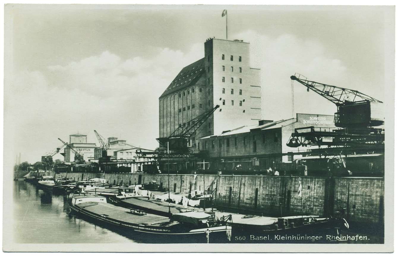 Rheinhafen Kleinhüningen, 1926