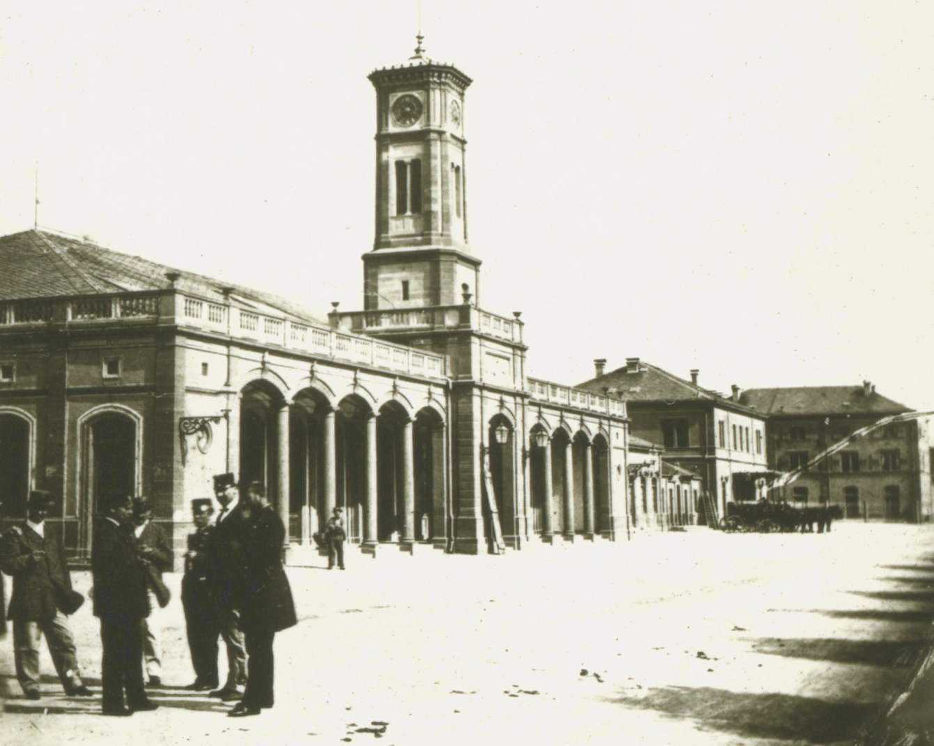 Erster Badischer Bahnhof, 1968 