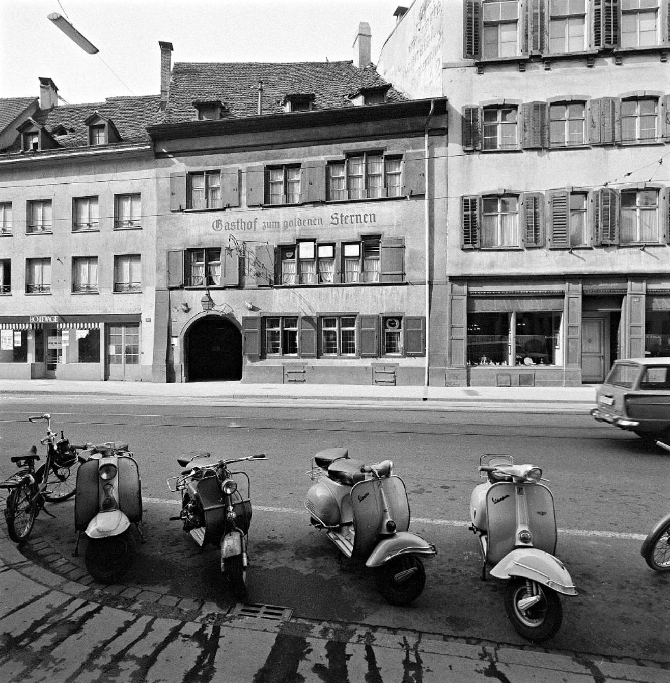 Umzug des Gasthofs «zum goldenen Sternen»