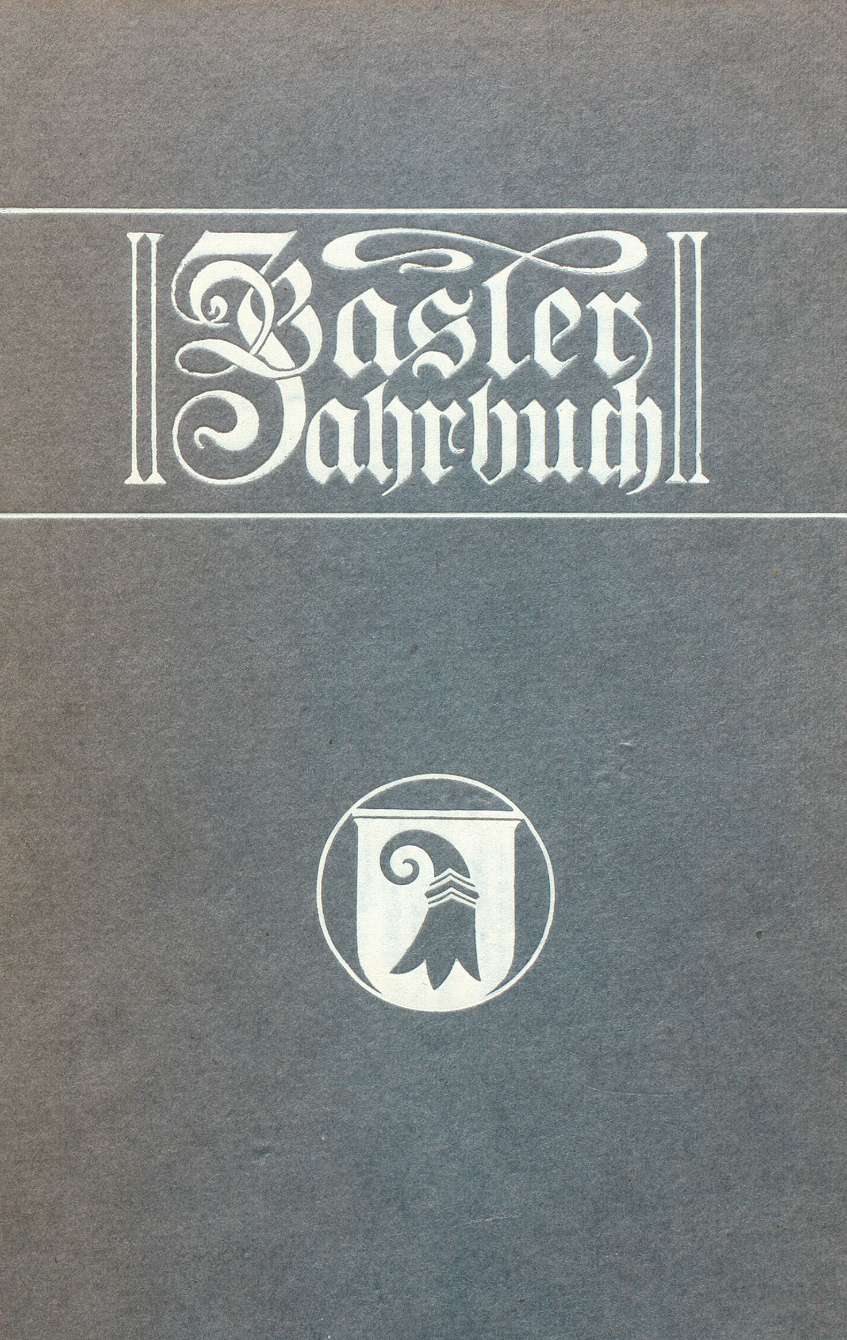 Cover Basler Stadtbuch 1945