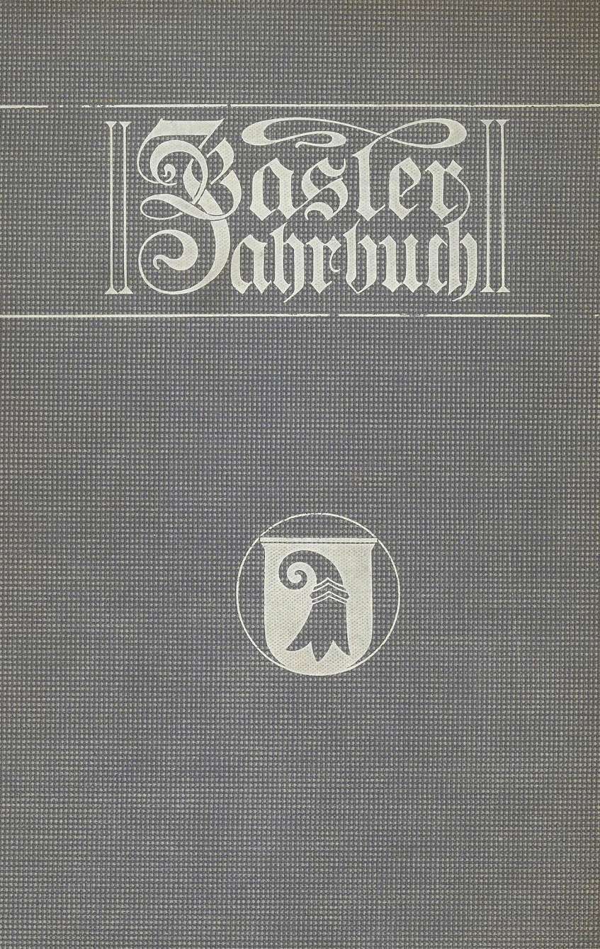 Cover Basler Stadtbuch 1907