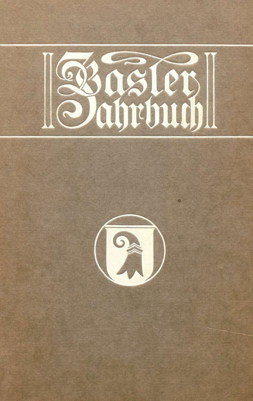 Cover Basler Stadtbuch 1942