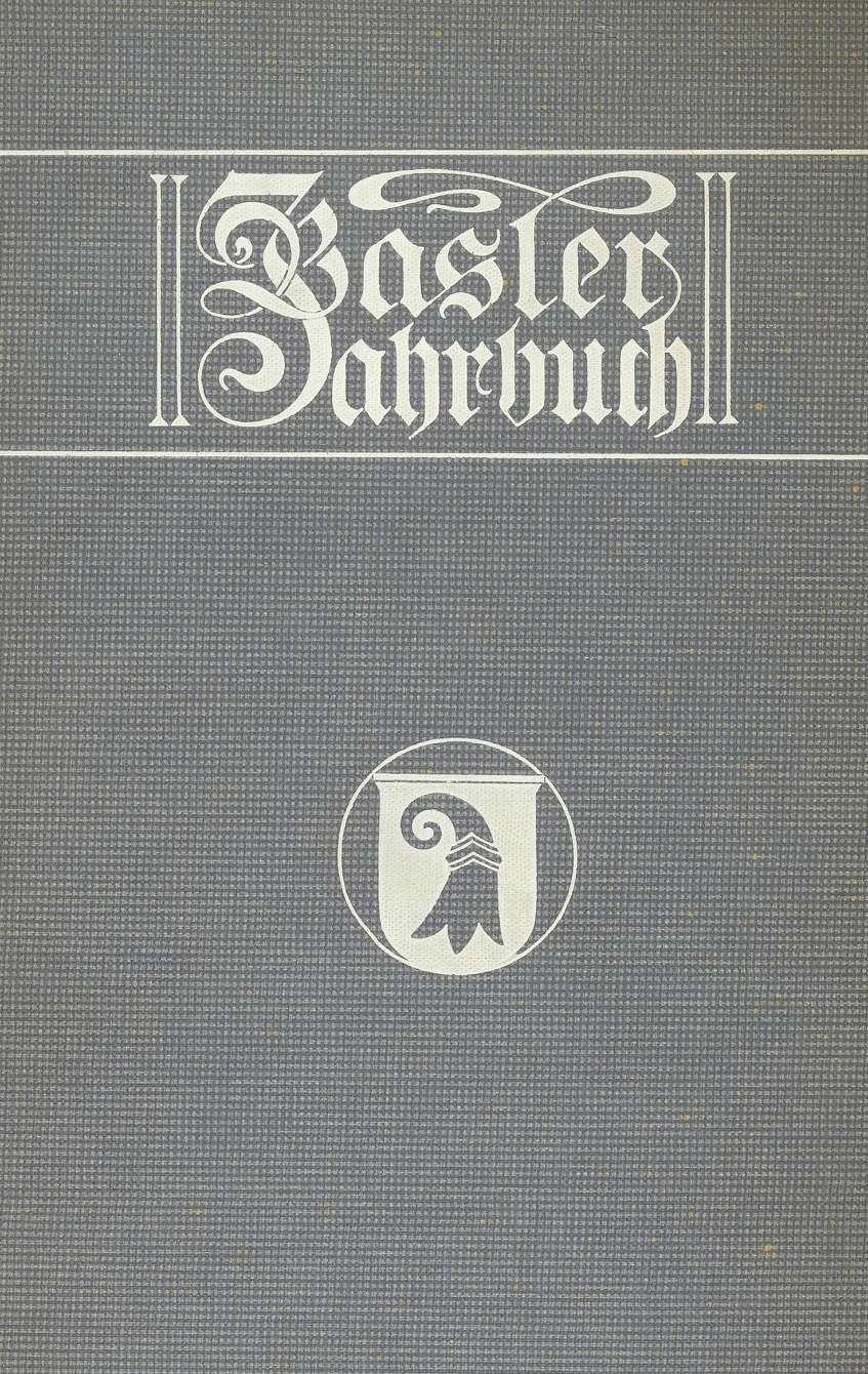 Cover Basler Stadtbuch 1912