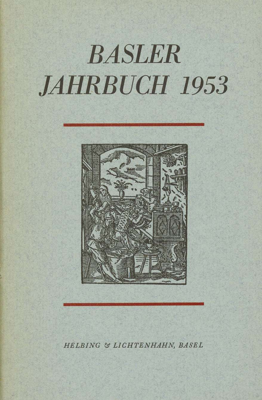 Cover Basler Stadtbuch 1953