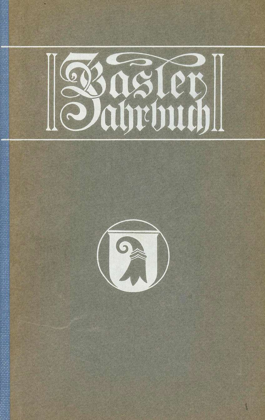 Cover Basler Stadtbuch 1940