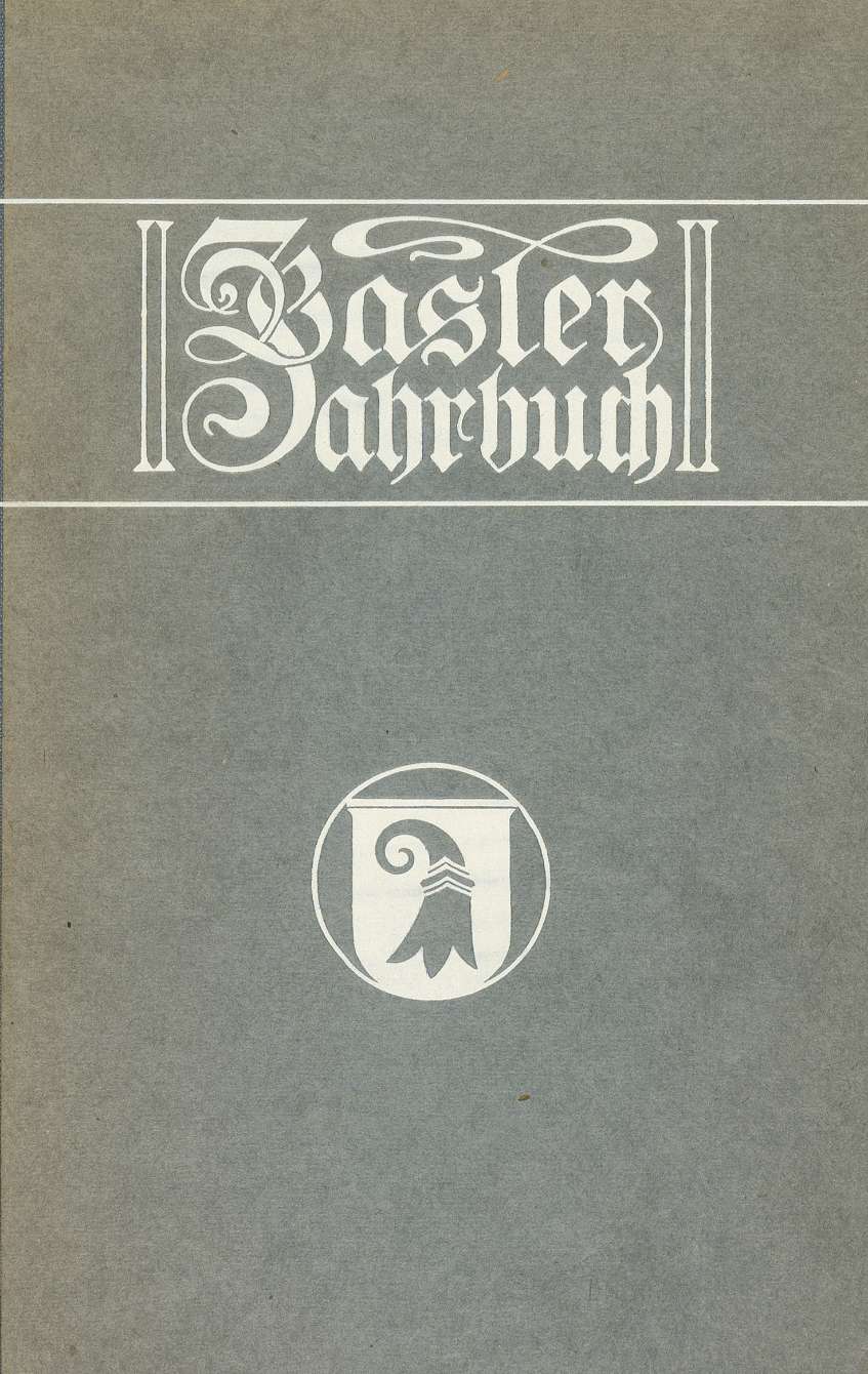 Cover Basler Stadtbuch 1946