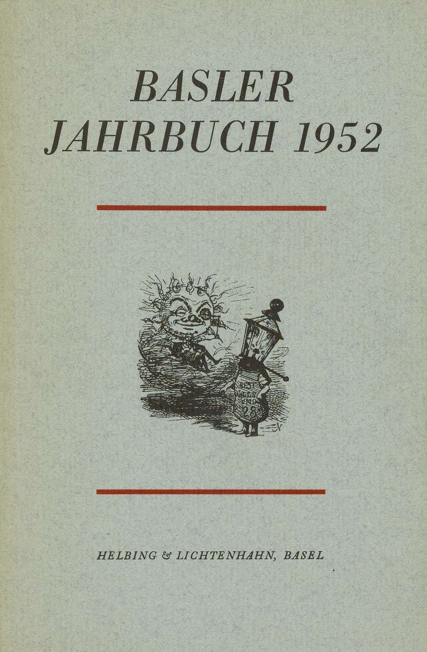 Cover Basler Stadtbuch 1952