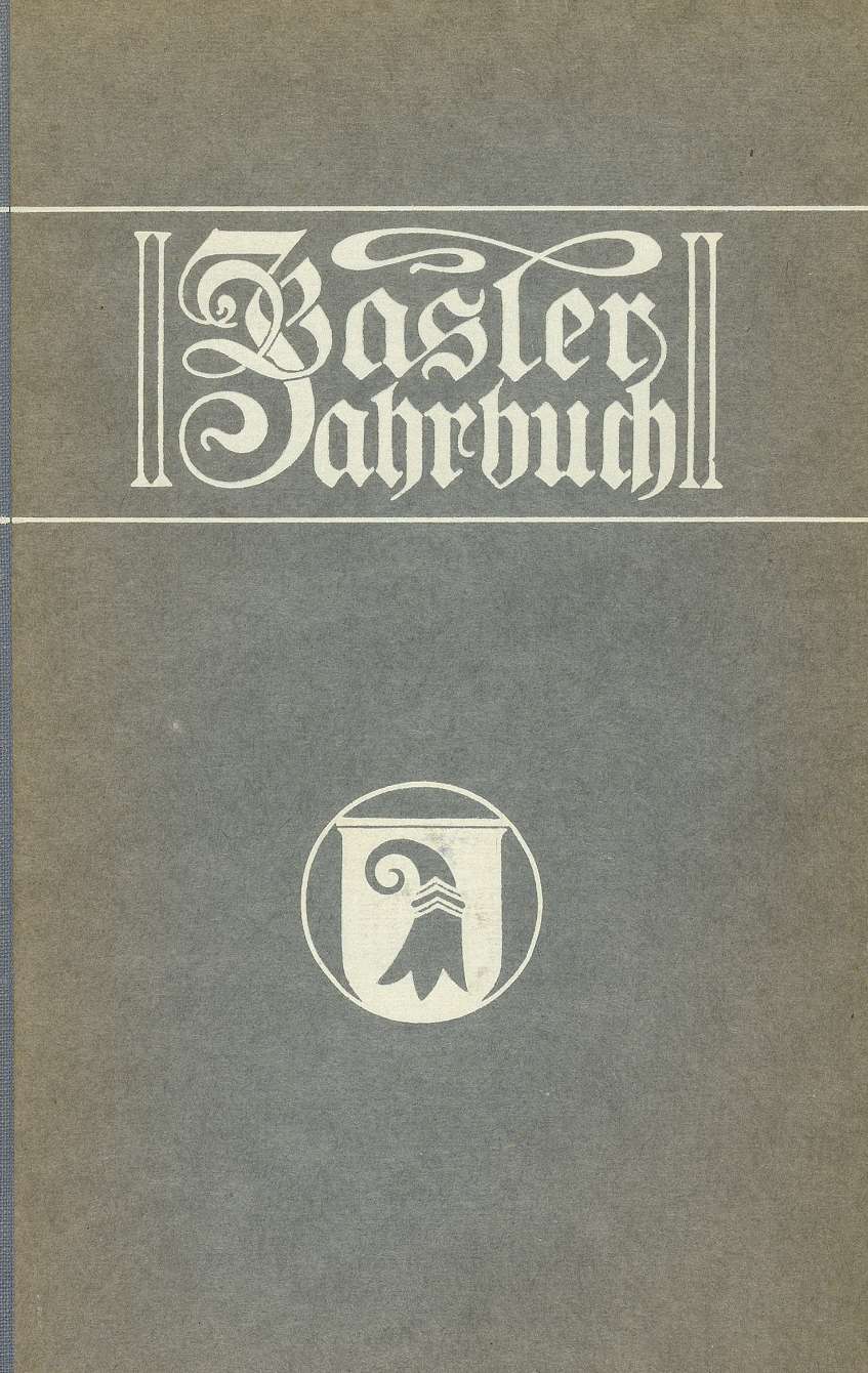 Cover Basler Stadtbuch 1947