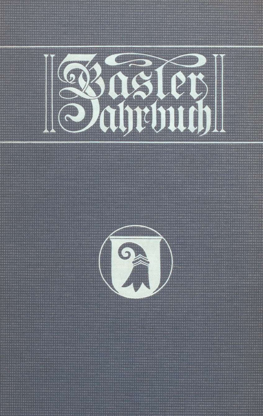 Cover Basler Stadtbuch 1915