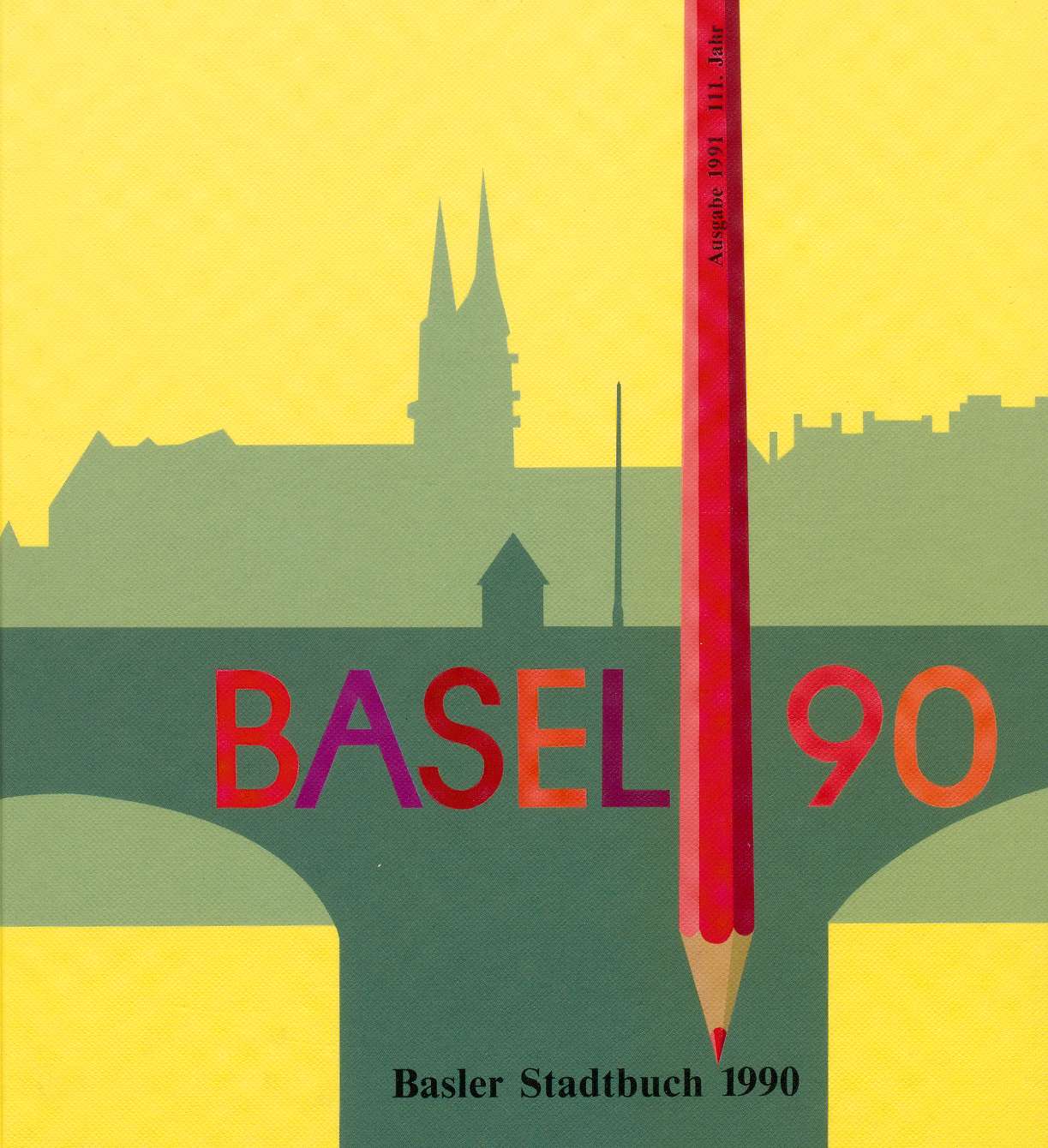 Cover Basler Stadtbuch 1990