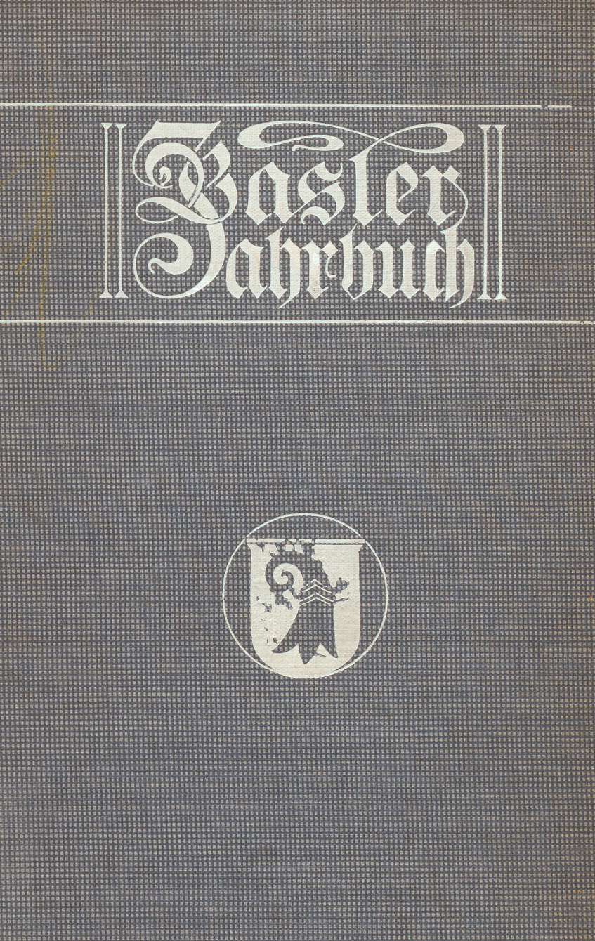 Cover Basler Stadtbuch 1909