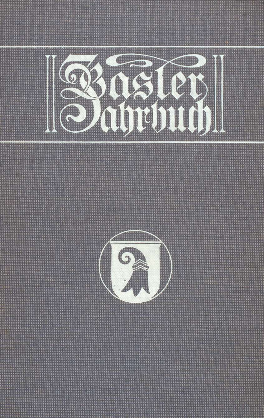 Cover Basler Stadtbuch 1911