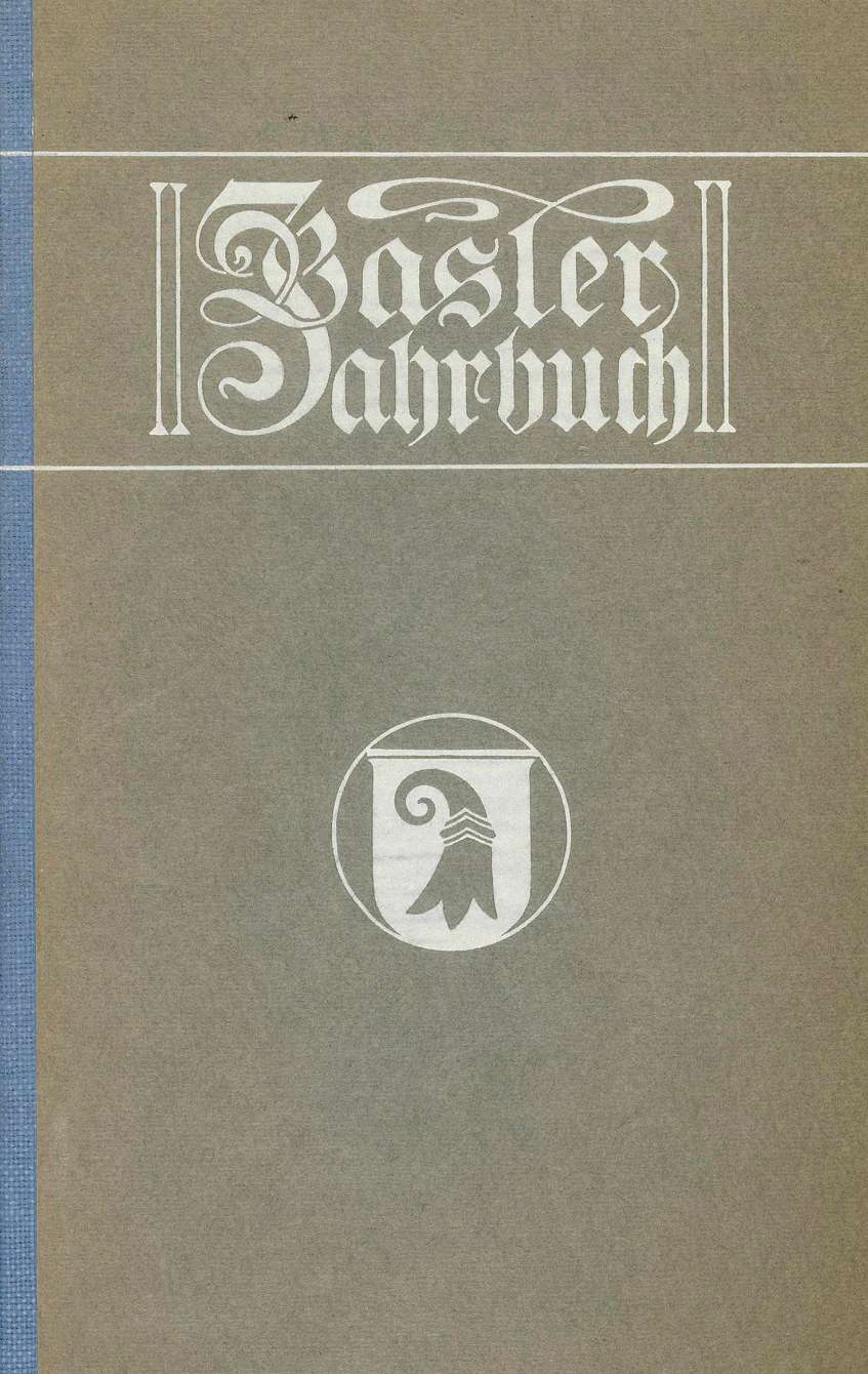 Cover Basler Stadtbuch 1941