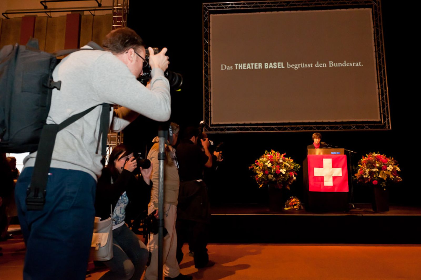 Bundesratsbesuch in Basel (Foto: Kathrin Schulthess)