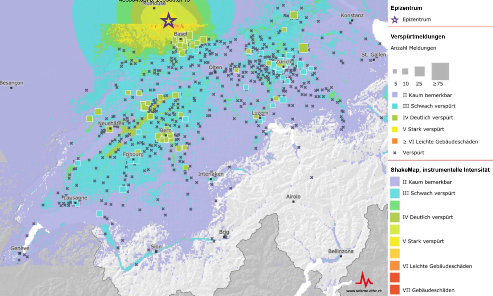 Erdbeben vom 10. September 2022, Epizentrum bei Sierentz (F) – {source?html}