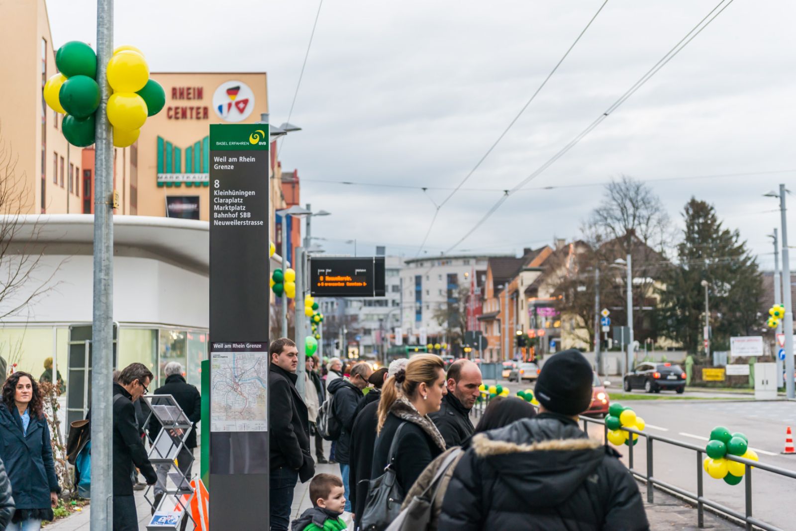 Eröffnung Tramlinie 8 nach Weil am Rhein (Foto: Ben Koechlin)