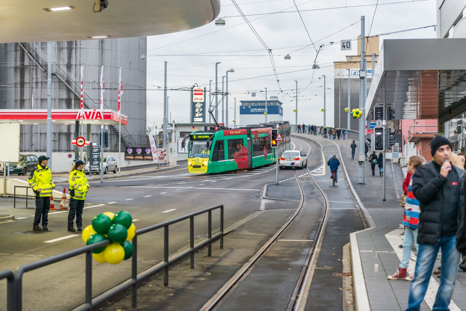 Eröffnung Tramlinie 8 nach Weil am Rhein (Foto: Ben Koechlin)