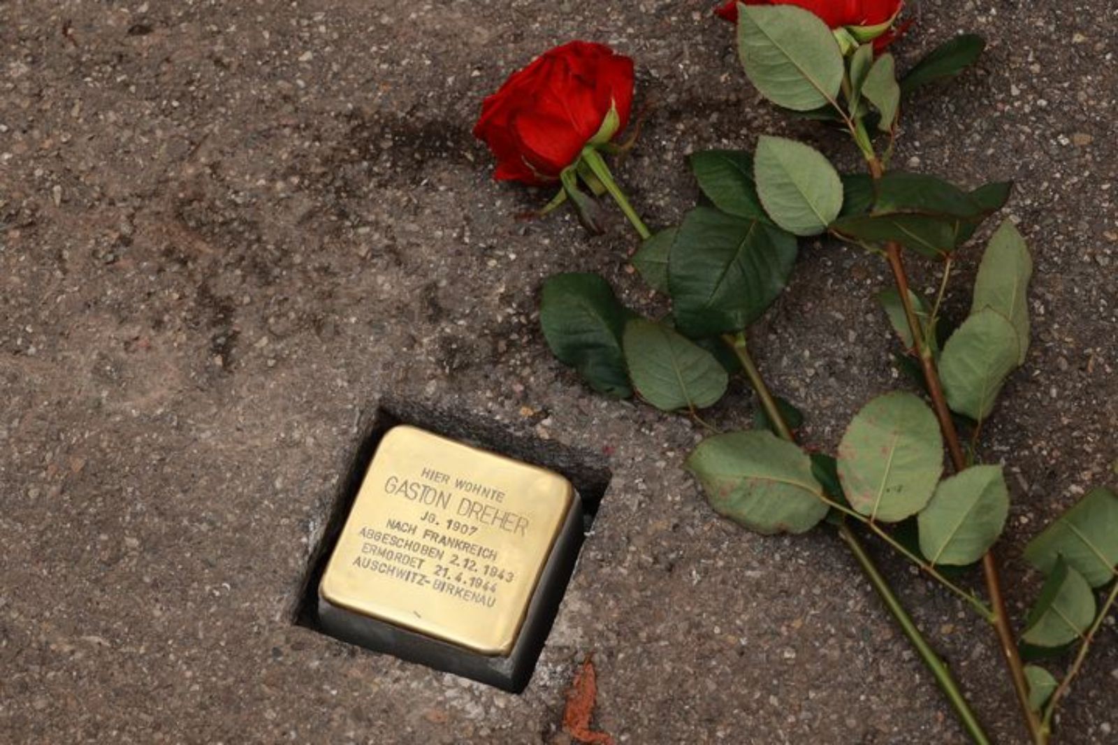 Stolperstein für Gaston Dreher, Basel, Mostackerstrasse 15 – {source?html}