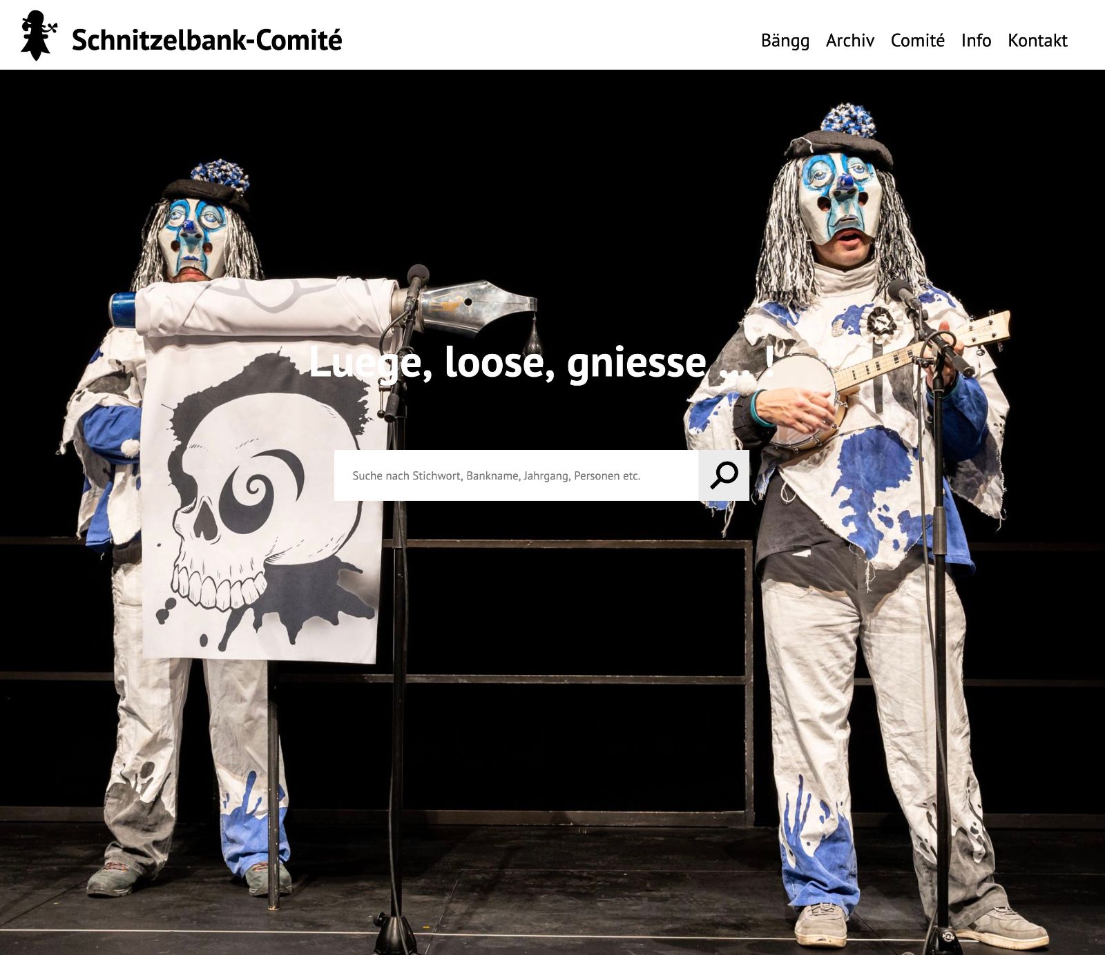 Website des Schnitzelbank-Comités – {source?html}