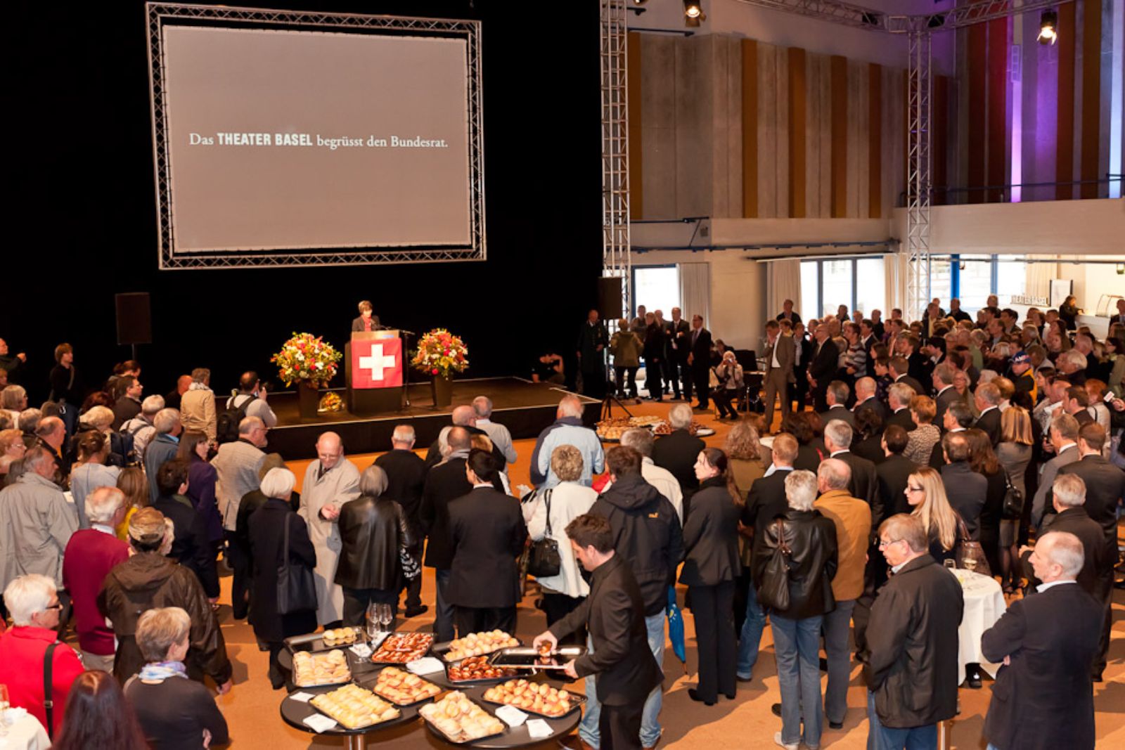 Bundesratsbesuch in Basel (Foto: Kathrin Schulthess)