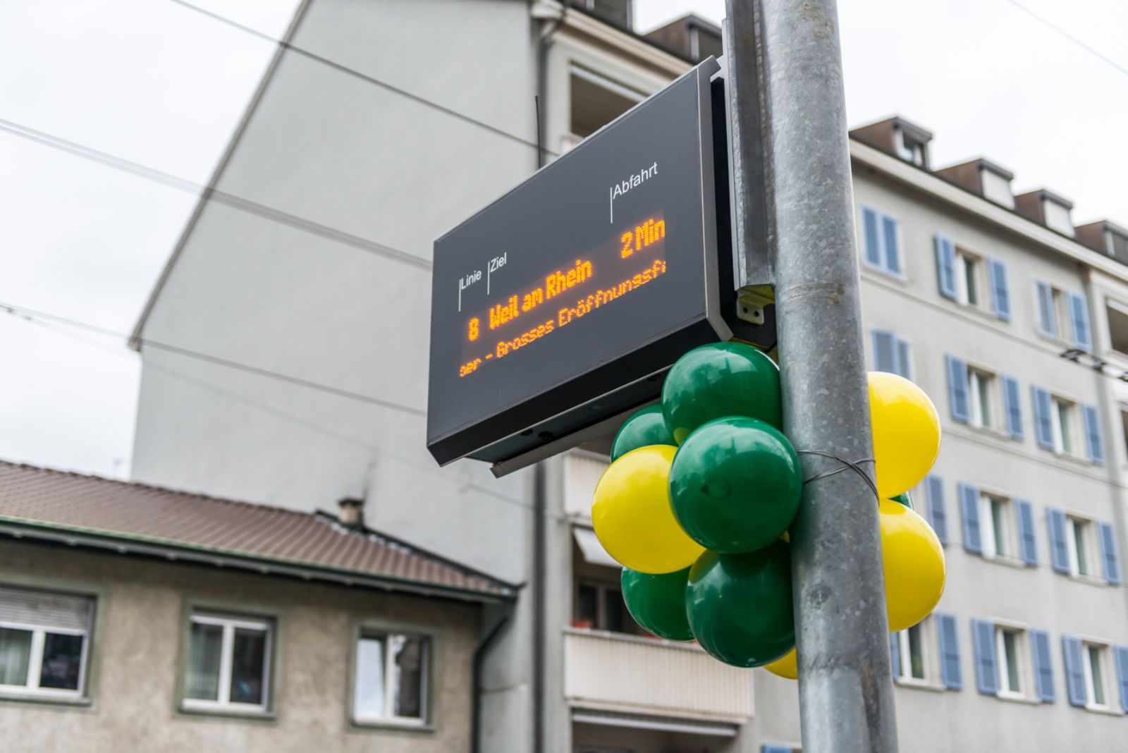 Eröffnung Tramlinie 8 nach Weil am Rhein (Foto: Ben Koechlin)