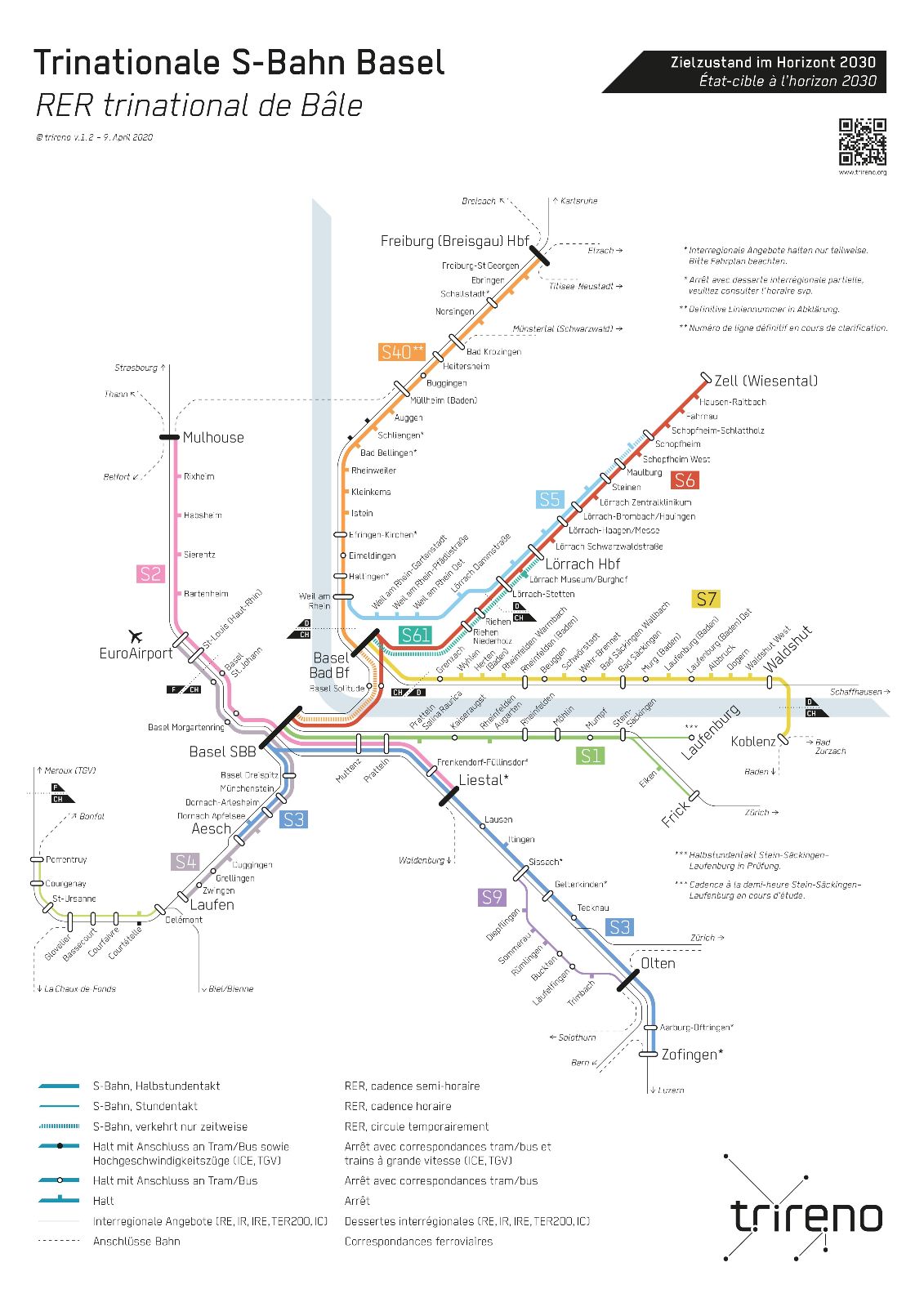 Trinationale S-Bahn Basel, Zielzustand 2030 – {source?html}