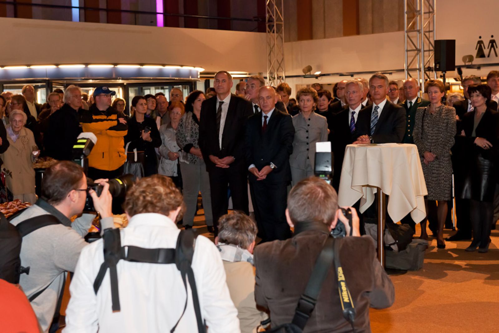 Bundesratsbesuch in Basel (Foto: Kathrin Schulthess)