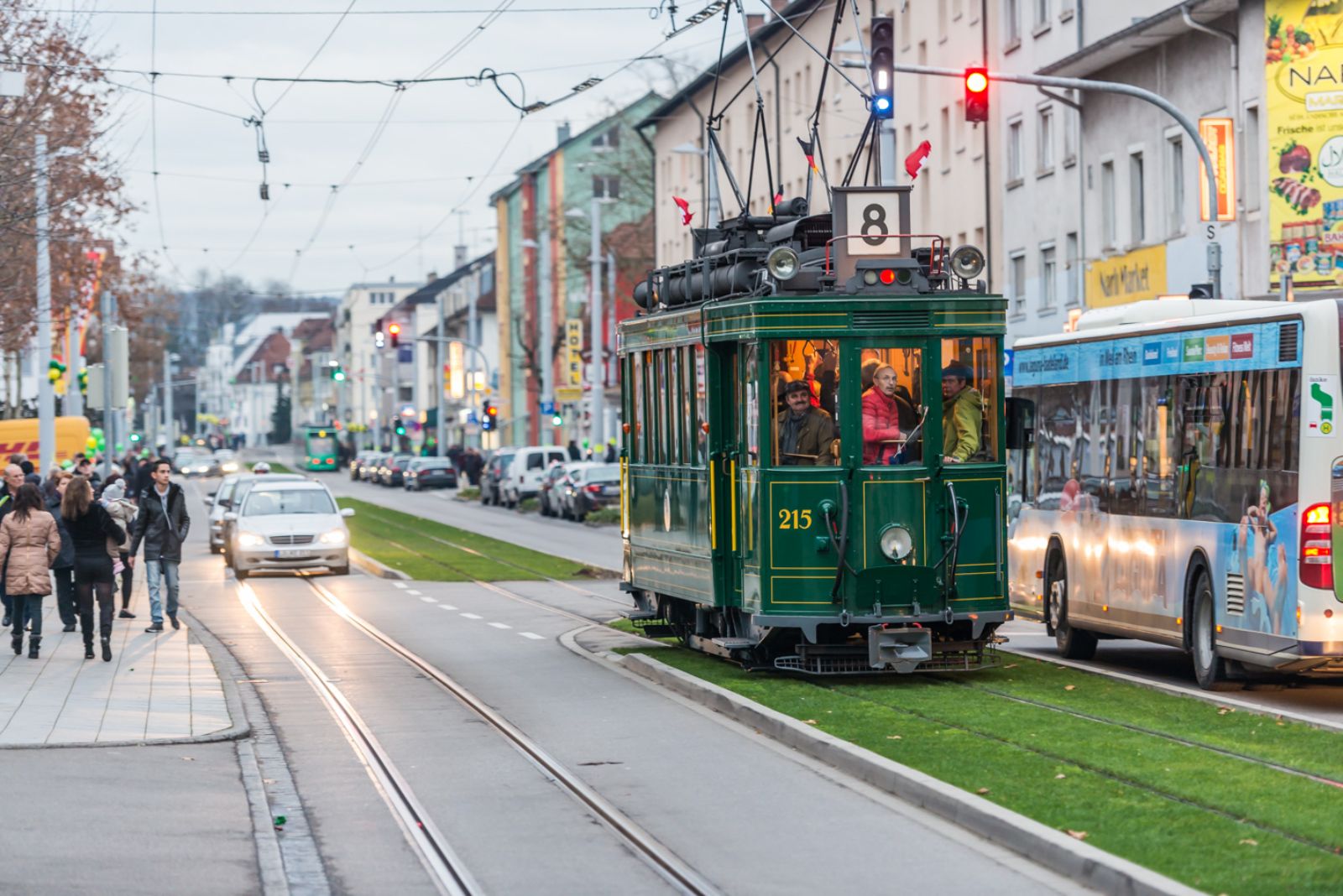 Eröffnung Tramlinie 8 nach Weil am Rhein (Foto: Ben Koechlin)