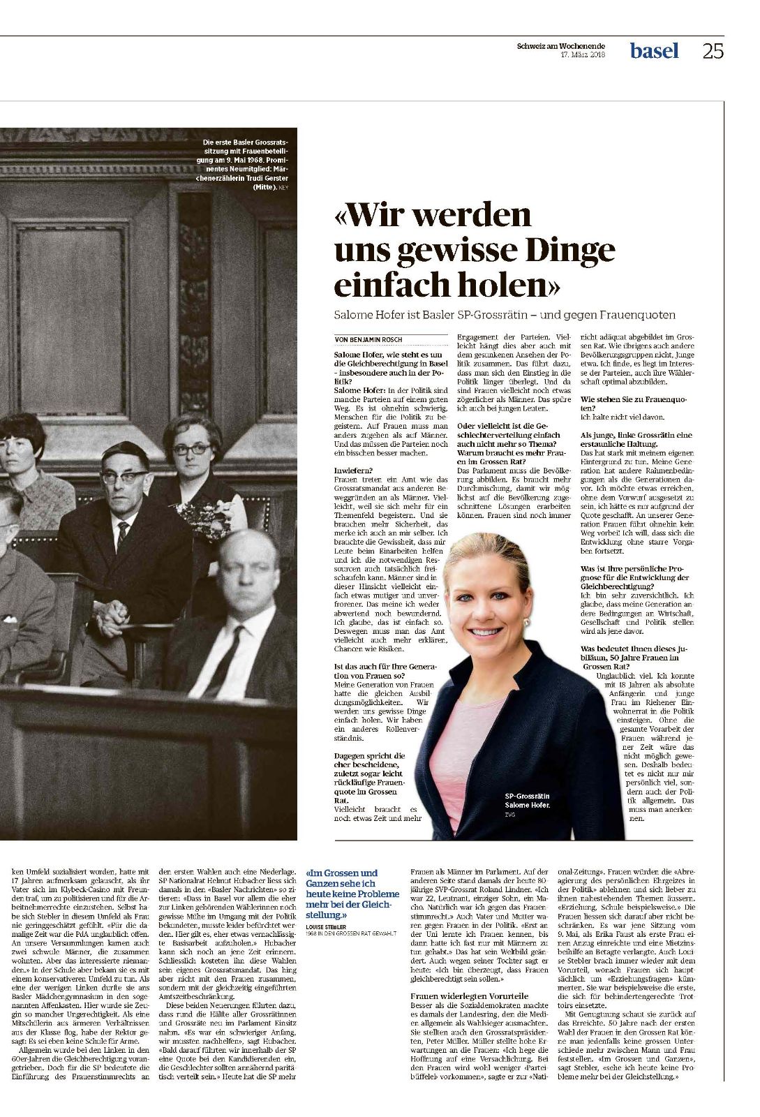 50 Jahre Frauen im Basler Parlament – Seite 10