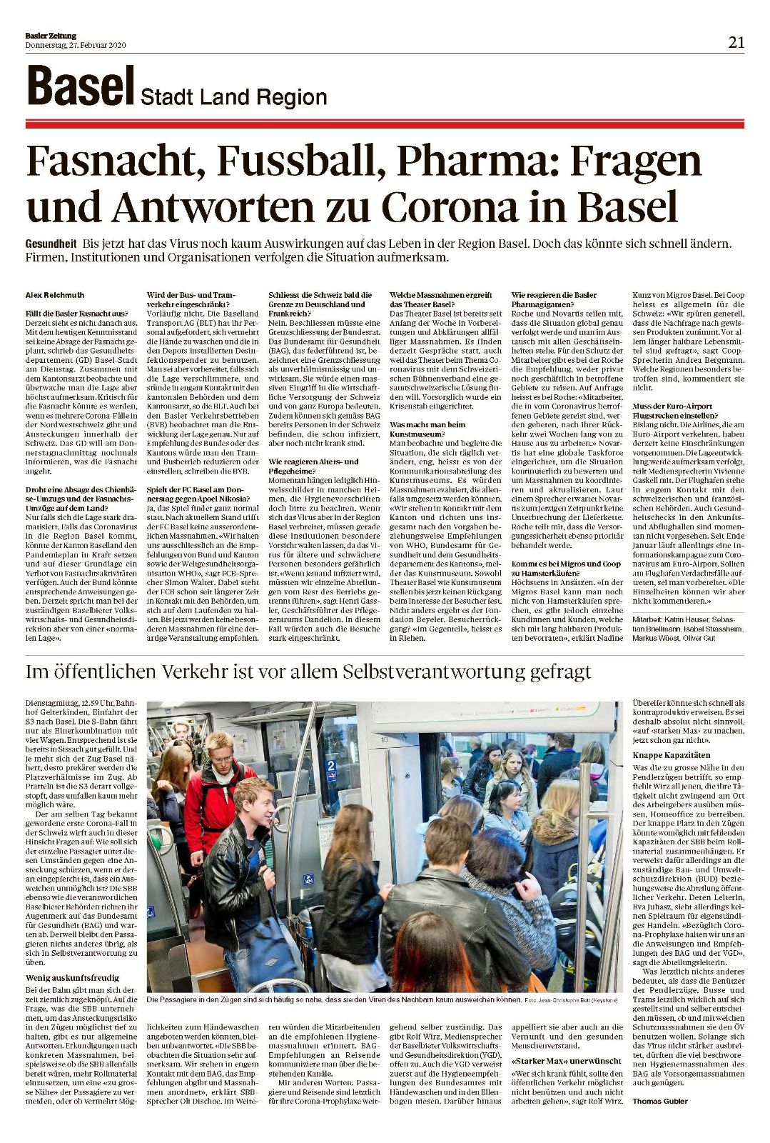 Basel in der Corona-Krise (I) – Seite 14