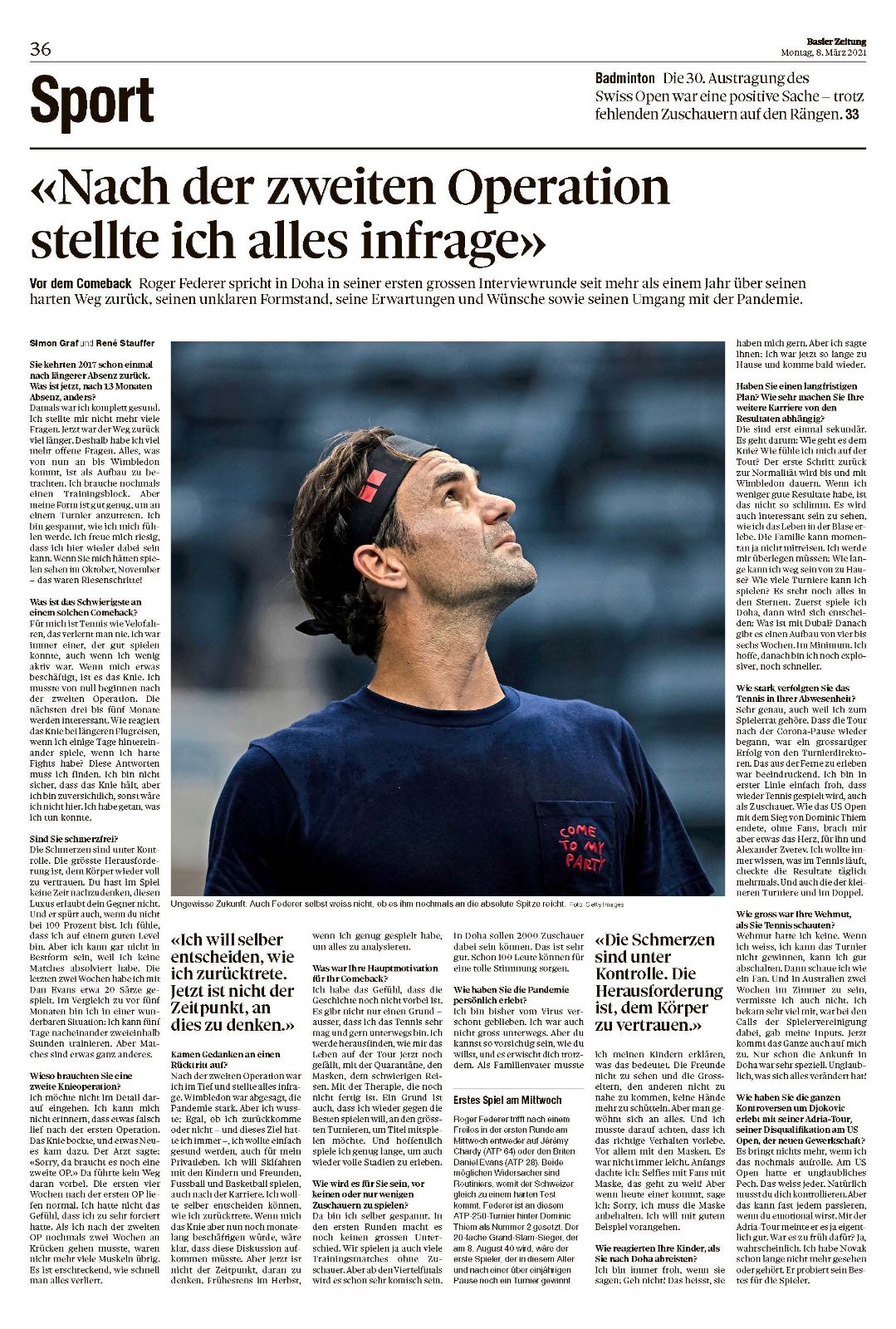 Roger Federer – 24 Jahre für die Ewigkeit – Seite 21