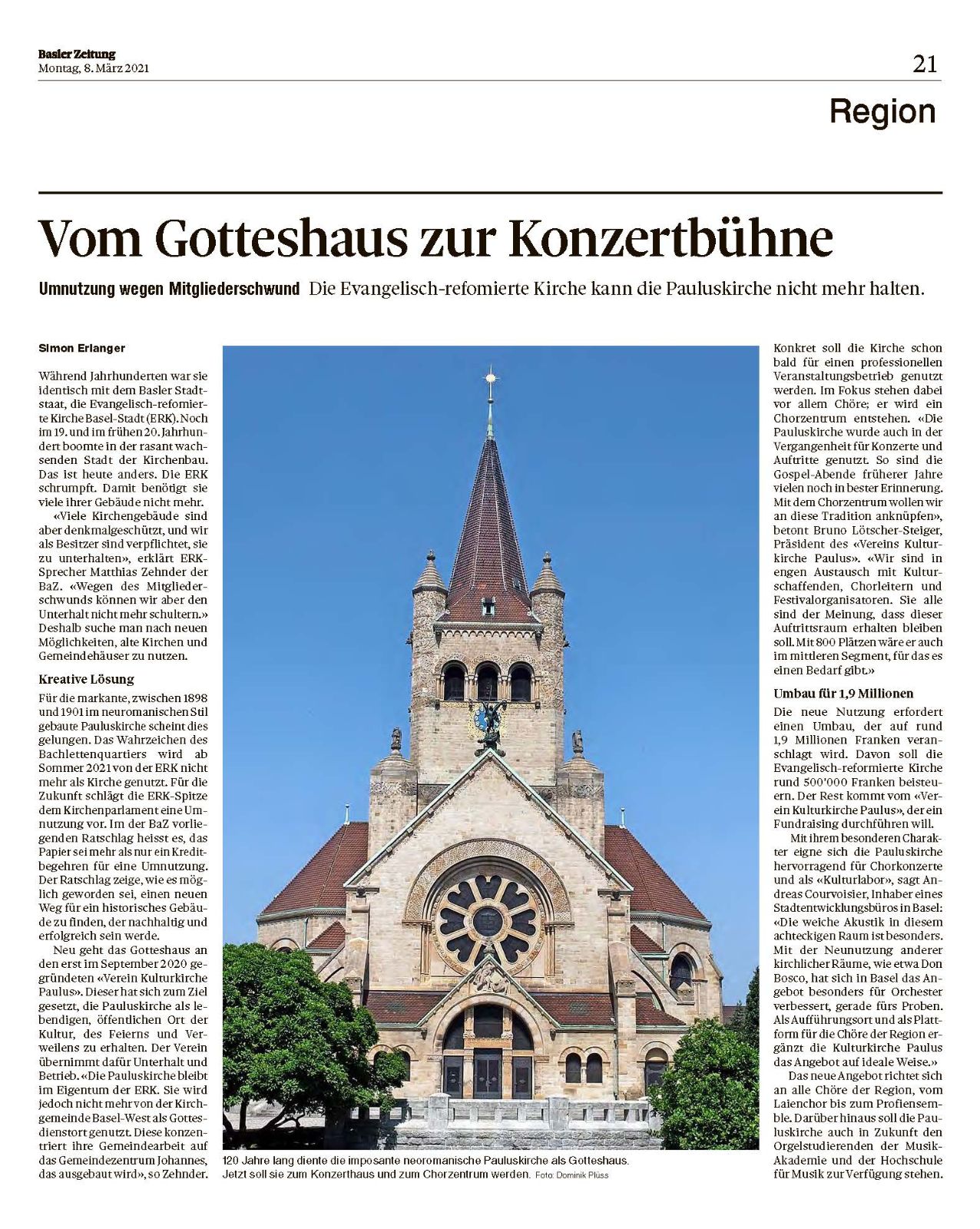 Basler Kirchen: Schatz und Last – Seite 26