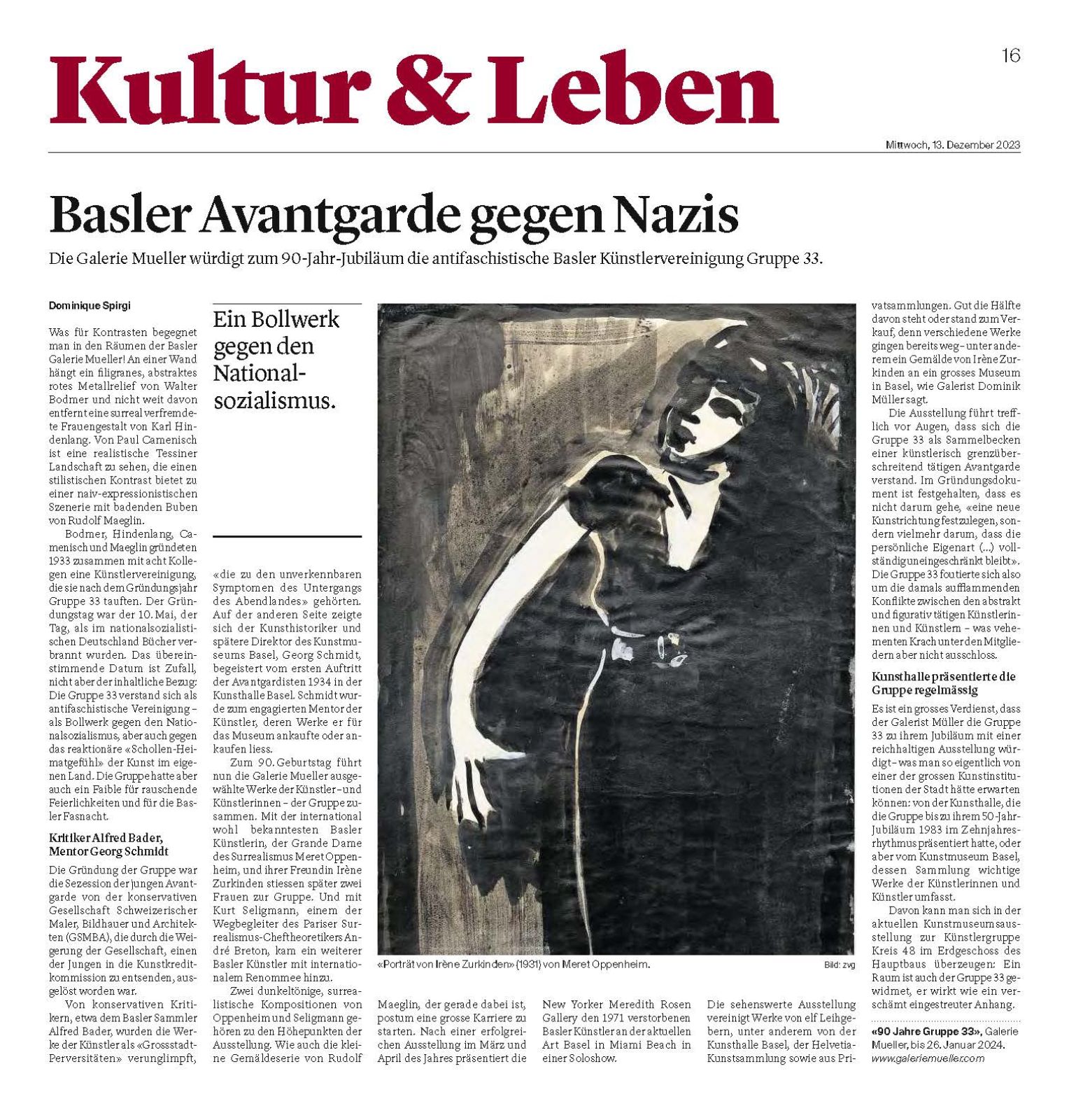 Basler Avantgarde: Gruppe 33 und Kreis 48 – Seite 17