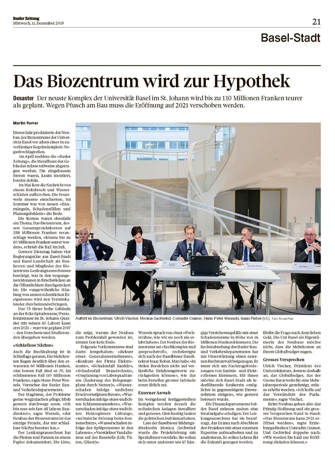 Der lange Weg zum neuen Biozentrum – Seite 14