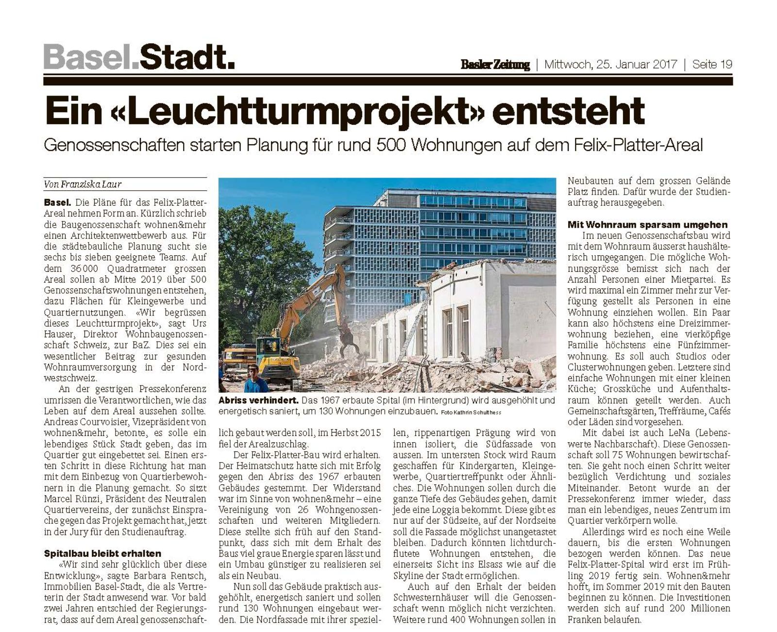 Das Westfeld: vom Spital zum Wohnquartier – Seite 17