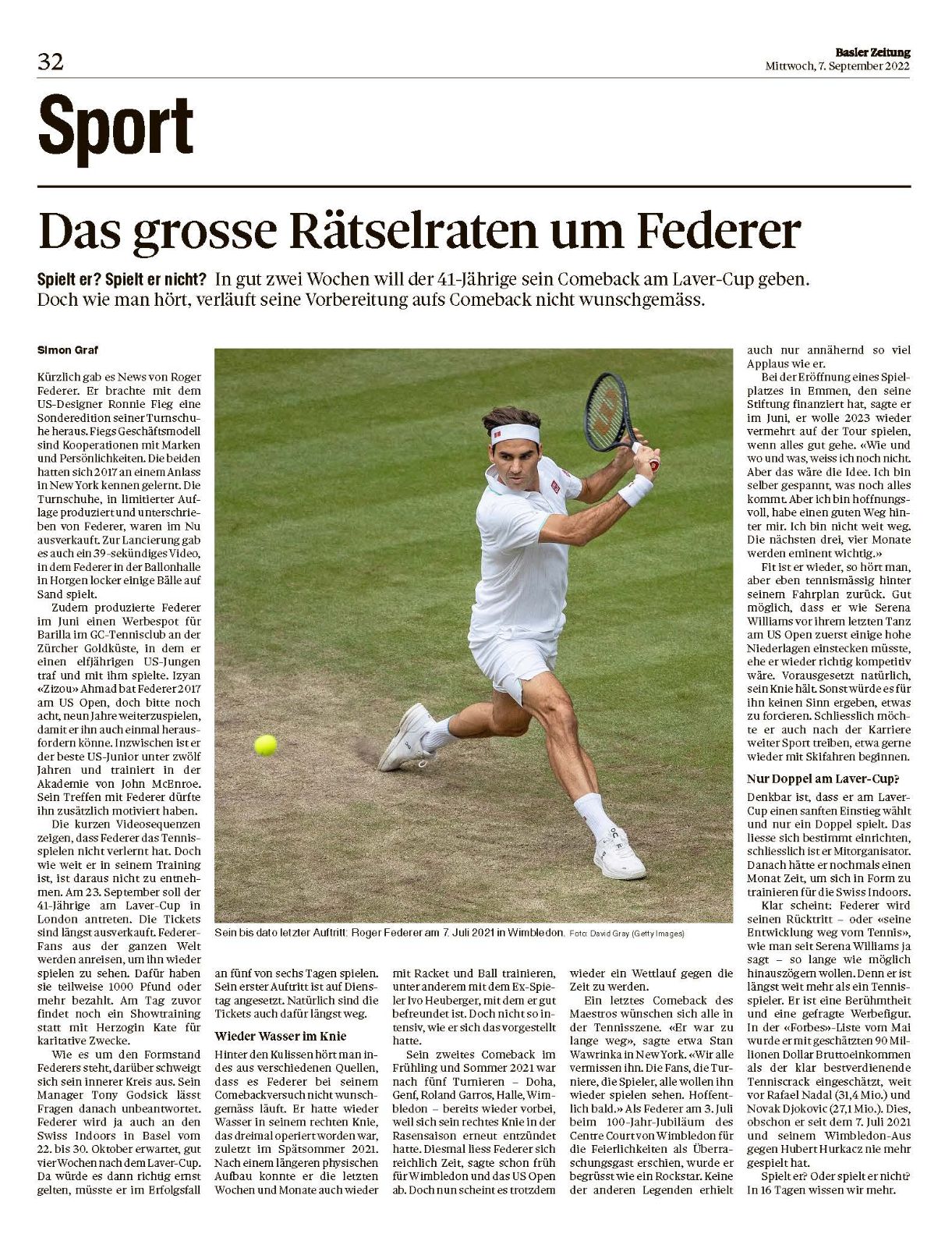 Roger Federer – 24 Jahre für die Ewigkeit – Seite 32