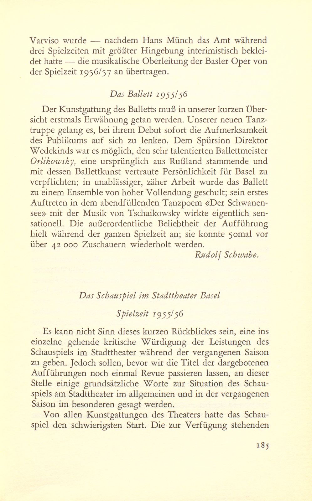 Das künstlerische Leben in Basel – Seite 1