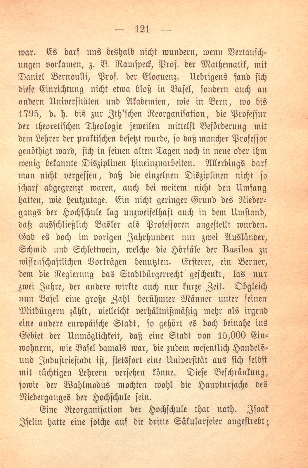 Die Basler Hochschule während der Helvetik 1798-1803 – Seite 6