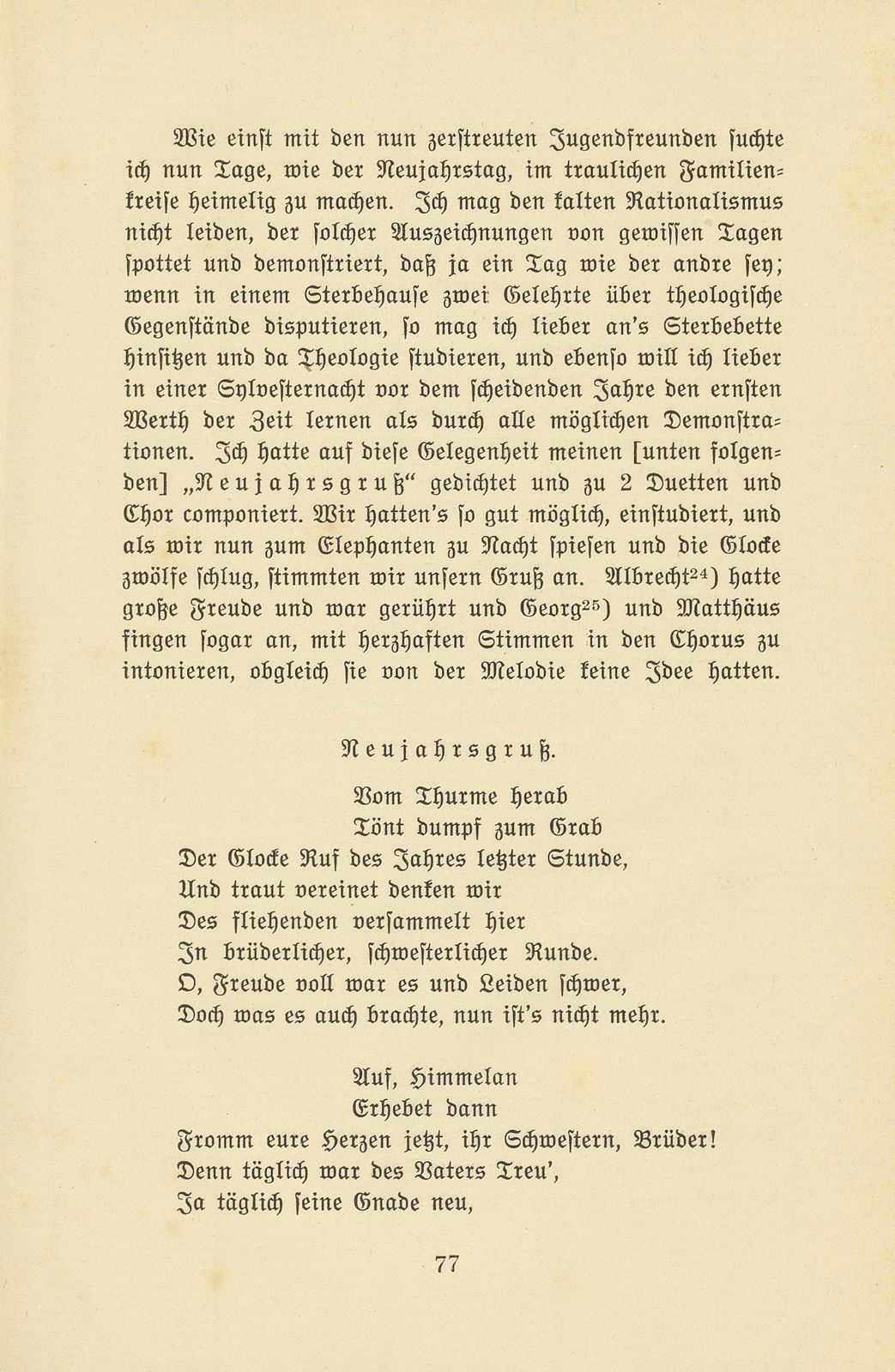 Aus den Aufzeichnungen von Pfarrer Daniel Kraus 1786-1846 – Seite 25