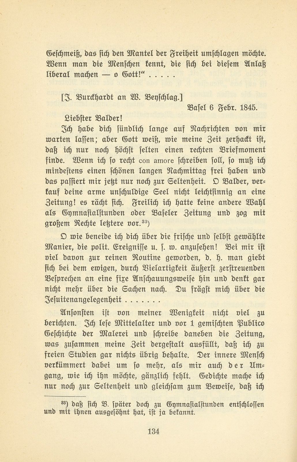 Aus Jakob Burckhardts Jugendzeit – Seite 32