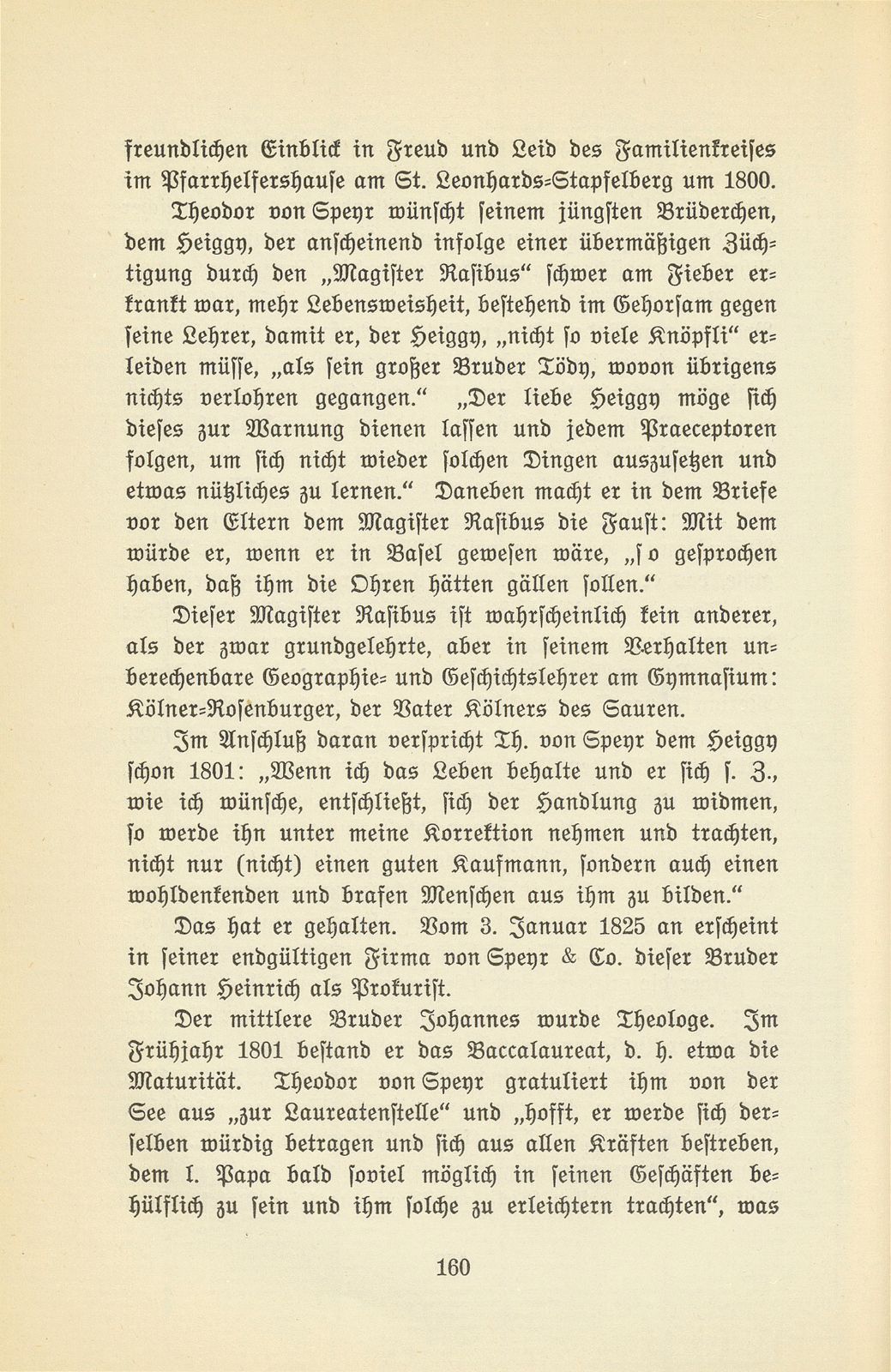 Abenteuer eines jungen Basler Kaufmanns vor hundert Jahren. Theodor von Speyr – Seite 4