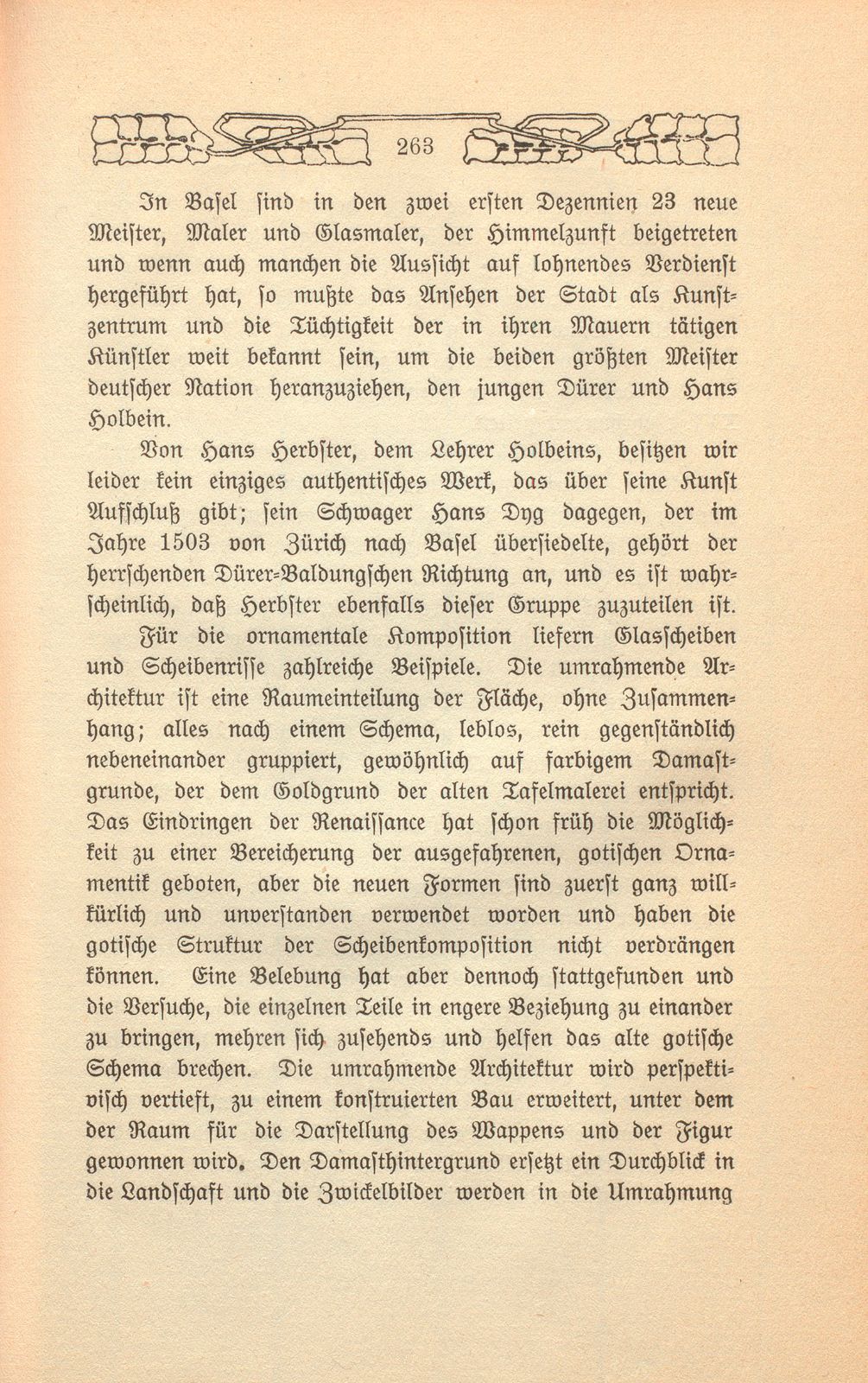 Die Entwicklung der Basler Malerei im XVI. Jahrhundert – Seite 4