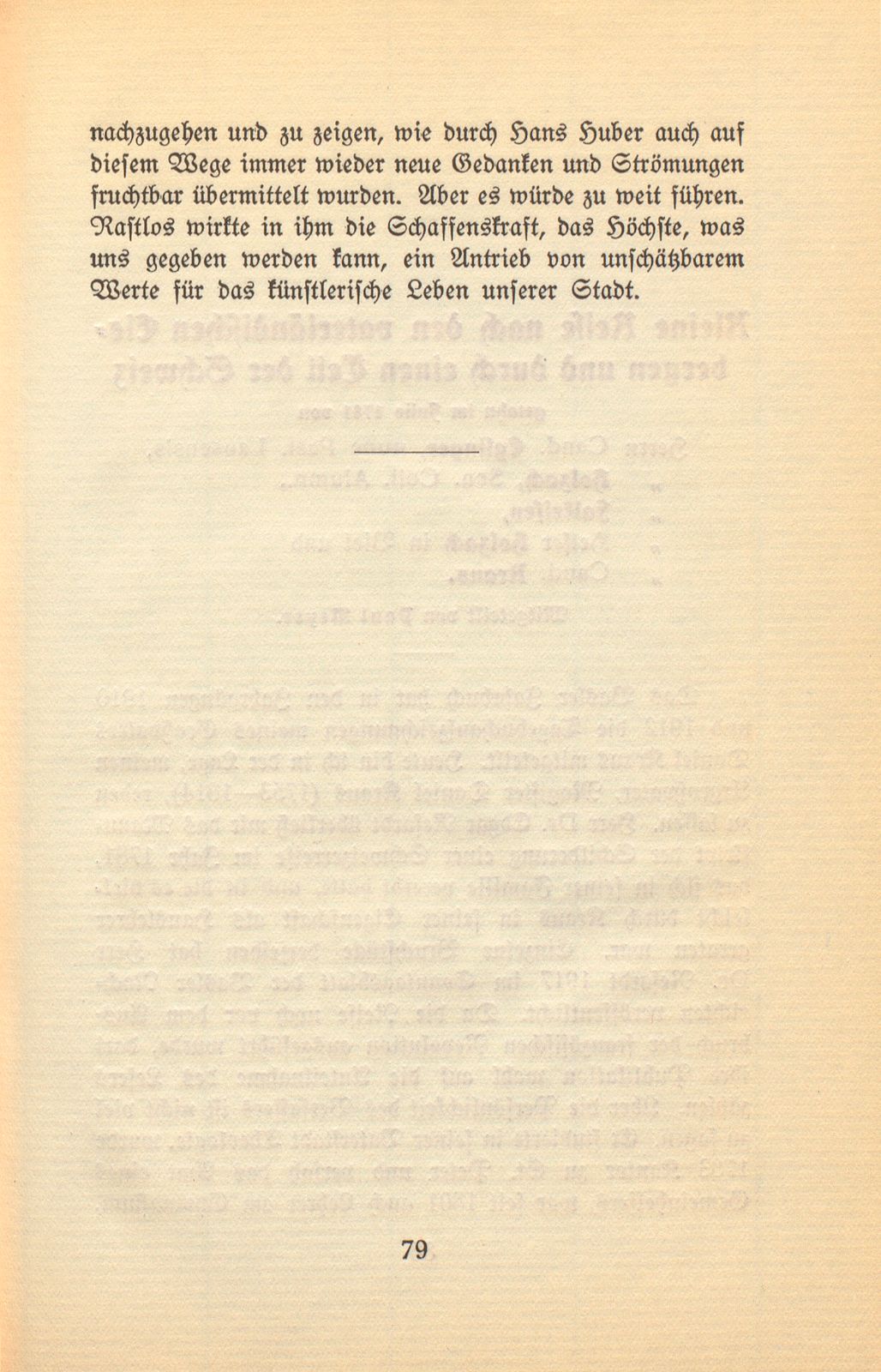 Die Bedeutung Hans Hubers für das Basler Musikleben – Seite 29