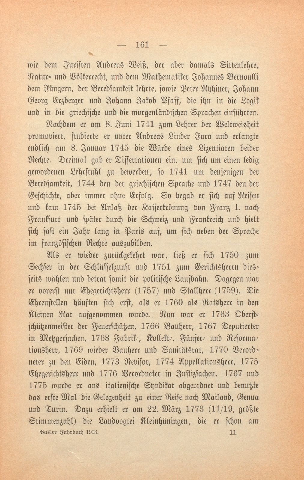 Stadt und Landschaft Basel in der zweiten Hälfte des 18. Jahrhunderts – Seite 38