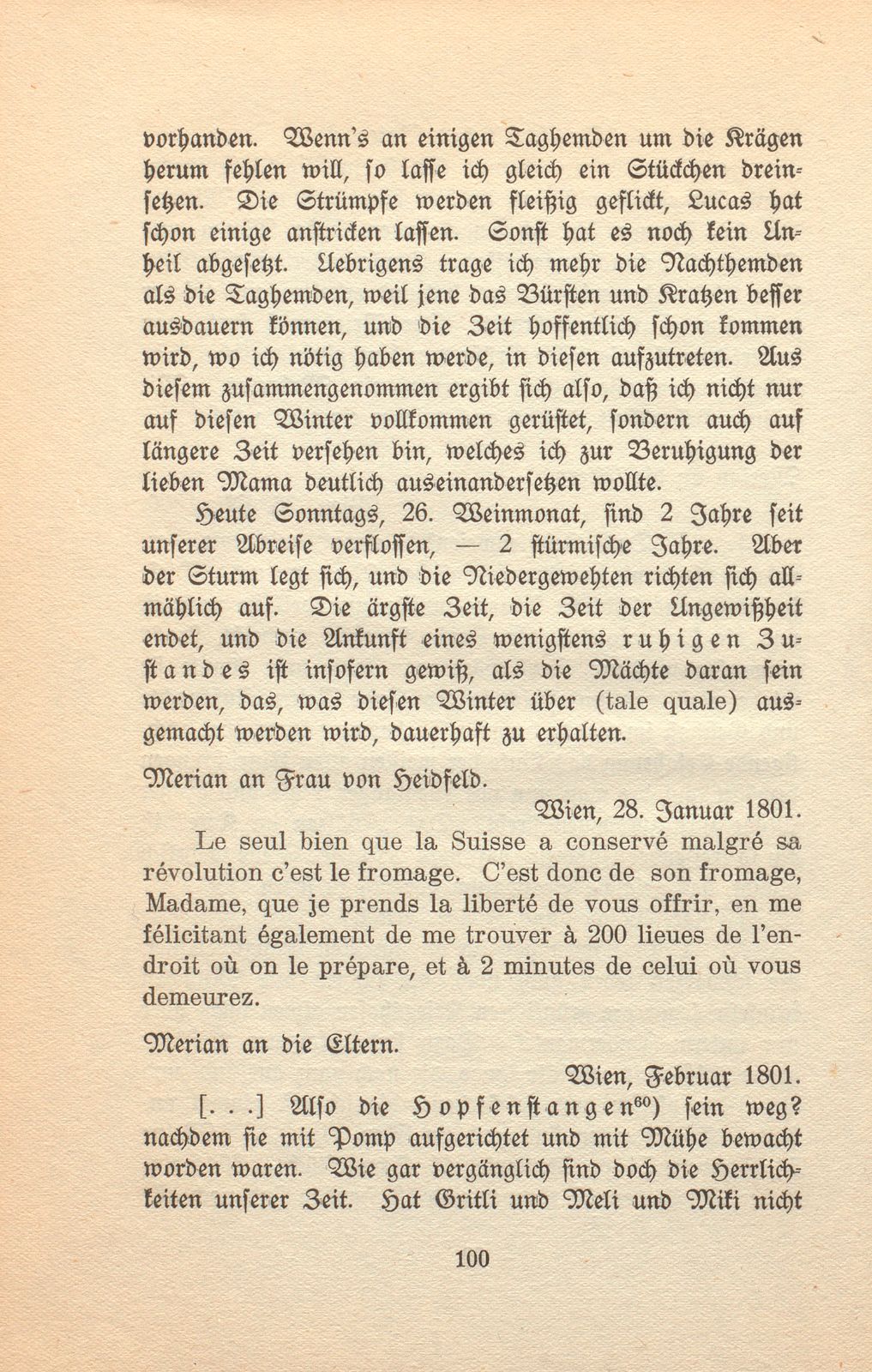 Aus den Papieren des russischen Staatsrates Andreas Merian – Seite 27