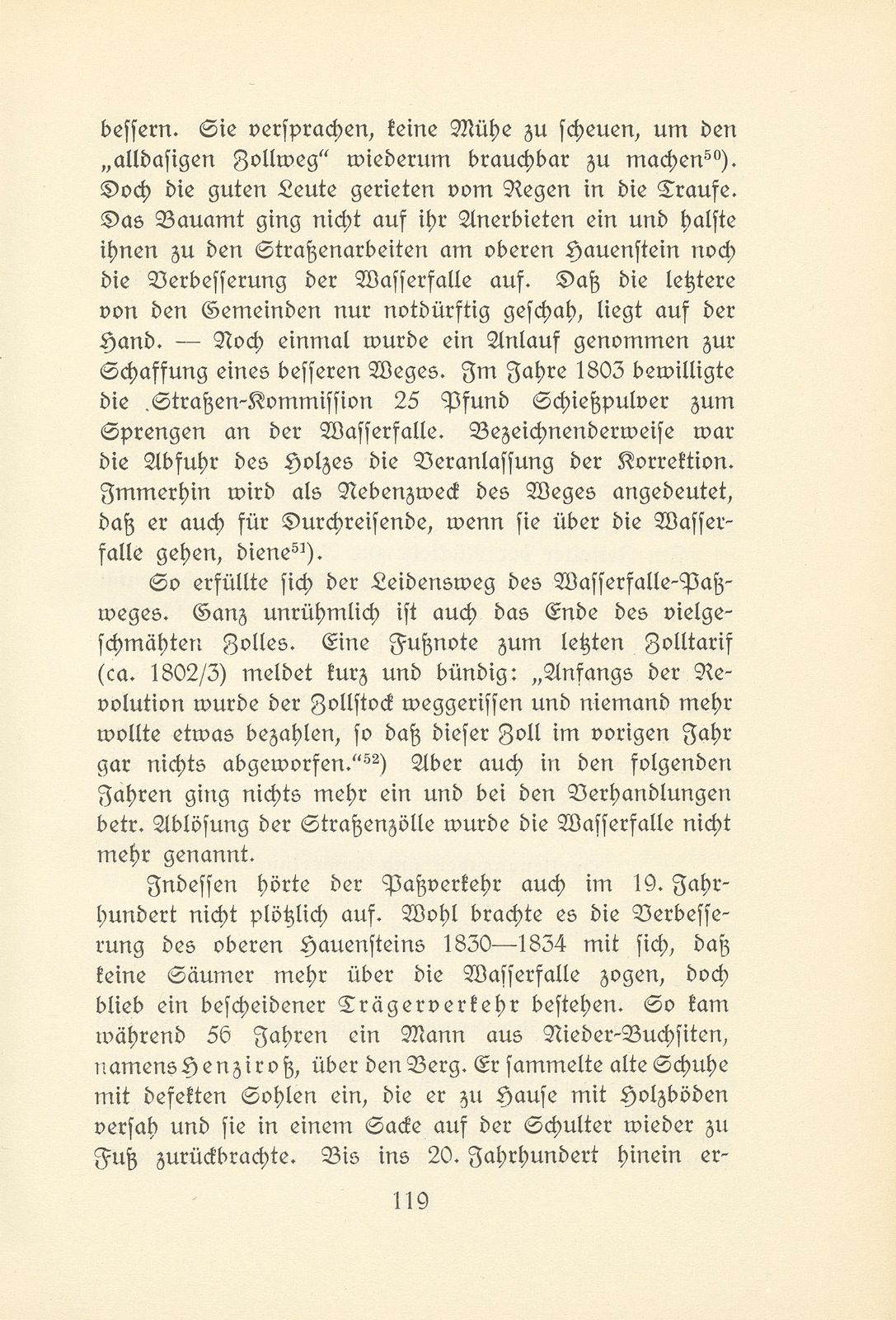 Der Wasserfallenweg, ein vergessener Juraübergang – Seite 23