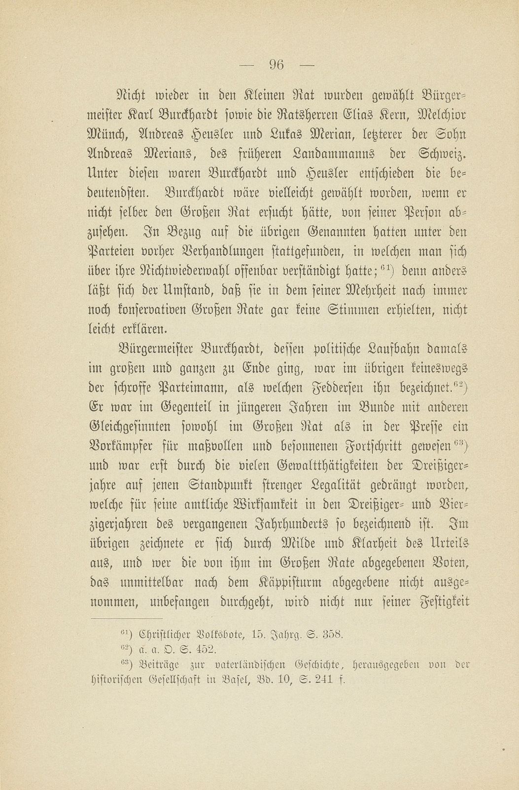 Basel zur Zeit der Freischarenzüge und des Sonderbunds – Seite 52