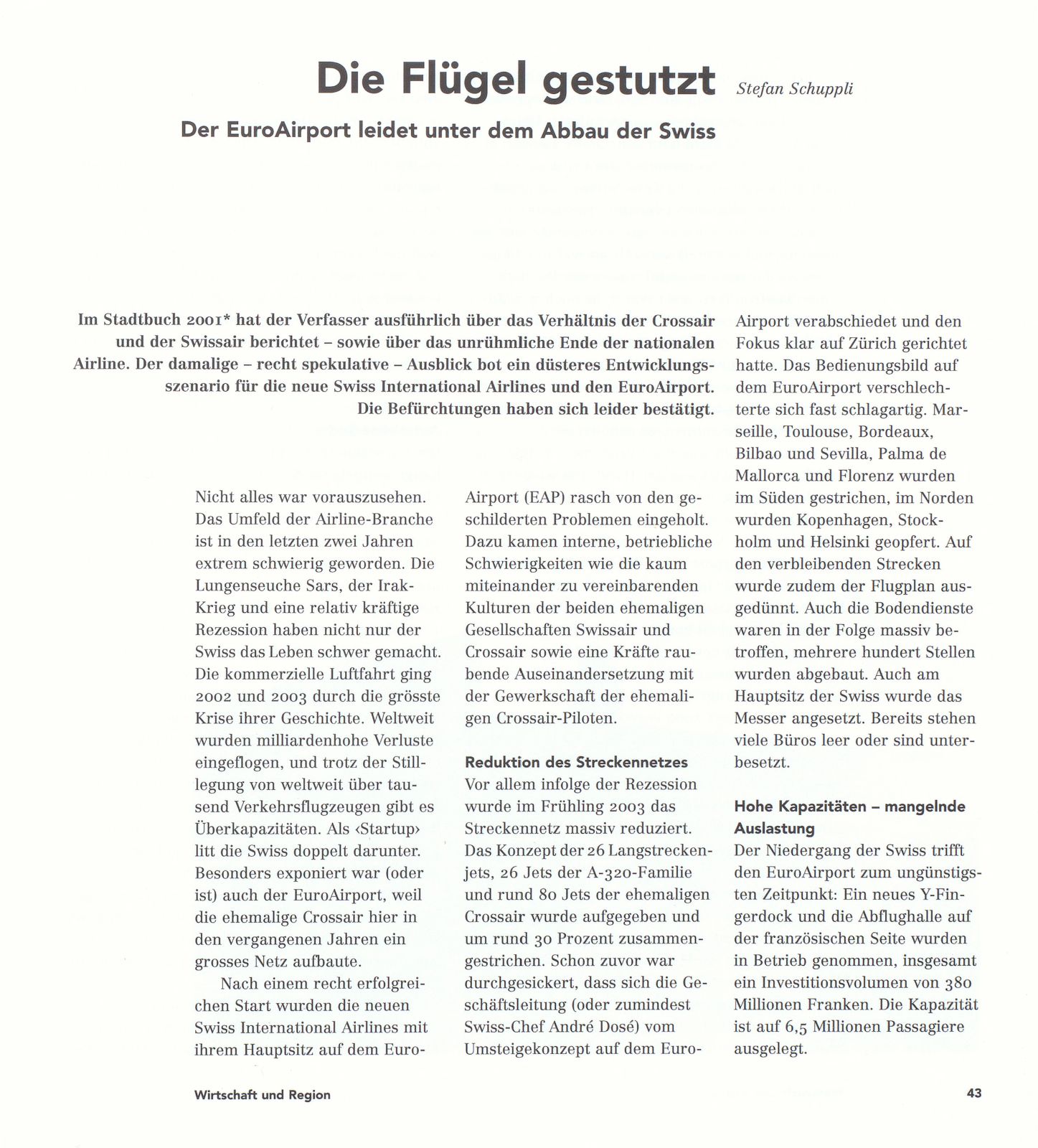 Die Flügel gestutzt – Seite 1