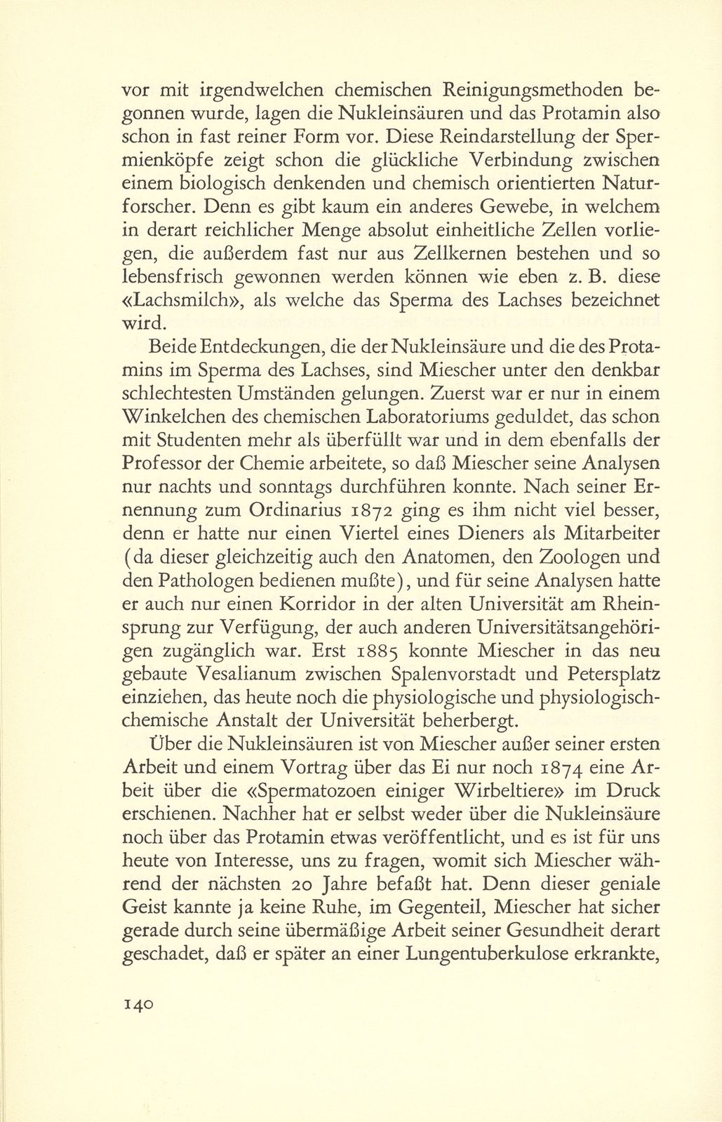 Friedrich Miescher, der Entdecker der Nukleinsäuren (1844-1895) – Seite 7