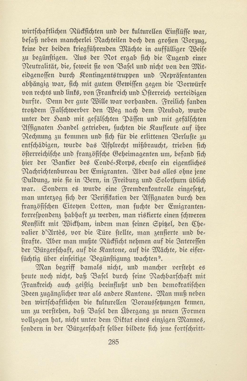 Die Basler Friedensbotschaft an das französische Direktorium 1796 – Seite 16